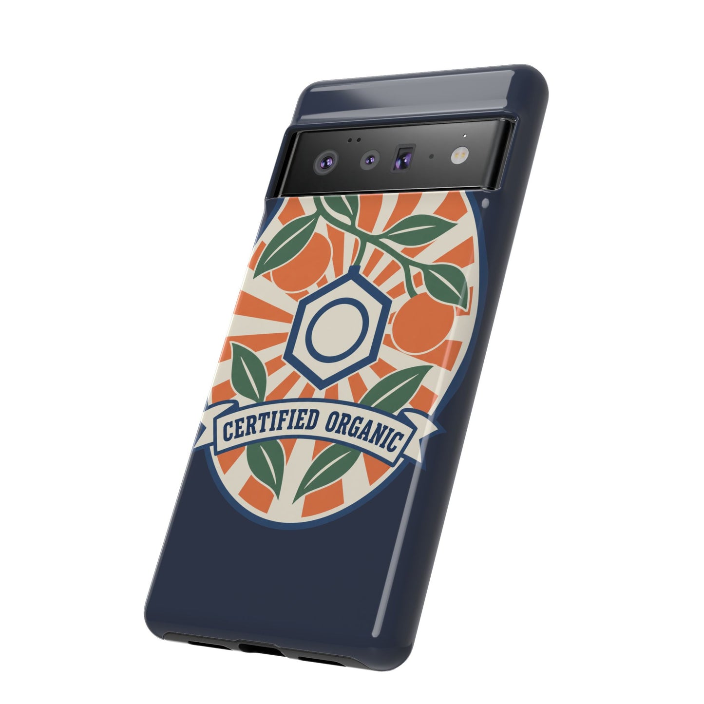Certified Organic Chemistry - Tough Phone Case (Google Pixel) 🍊