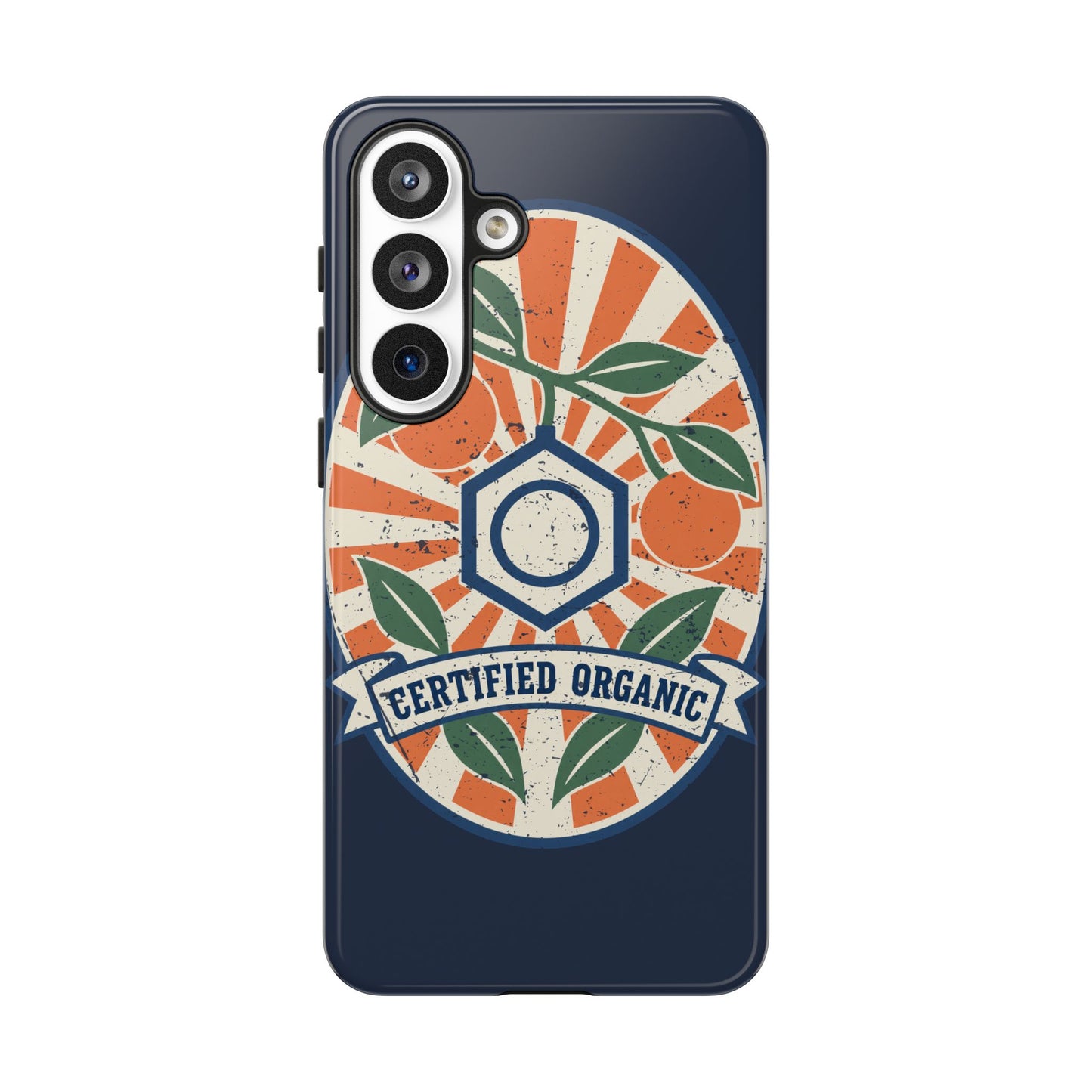 Certified Organic Chemistry - Tough Phone Case (Samsung Galaxy) 🍊