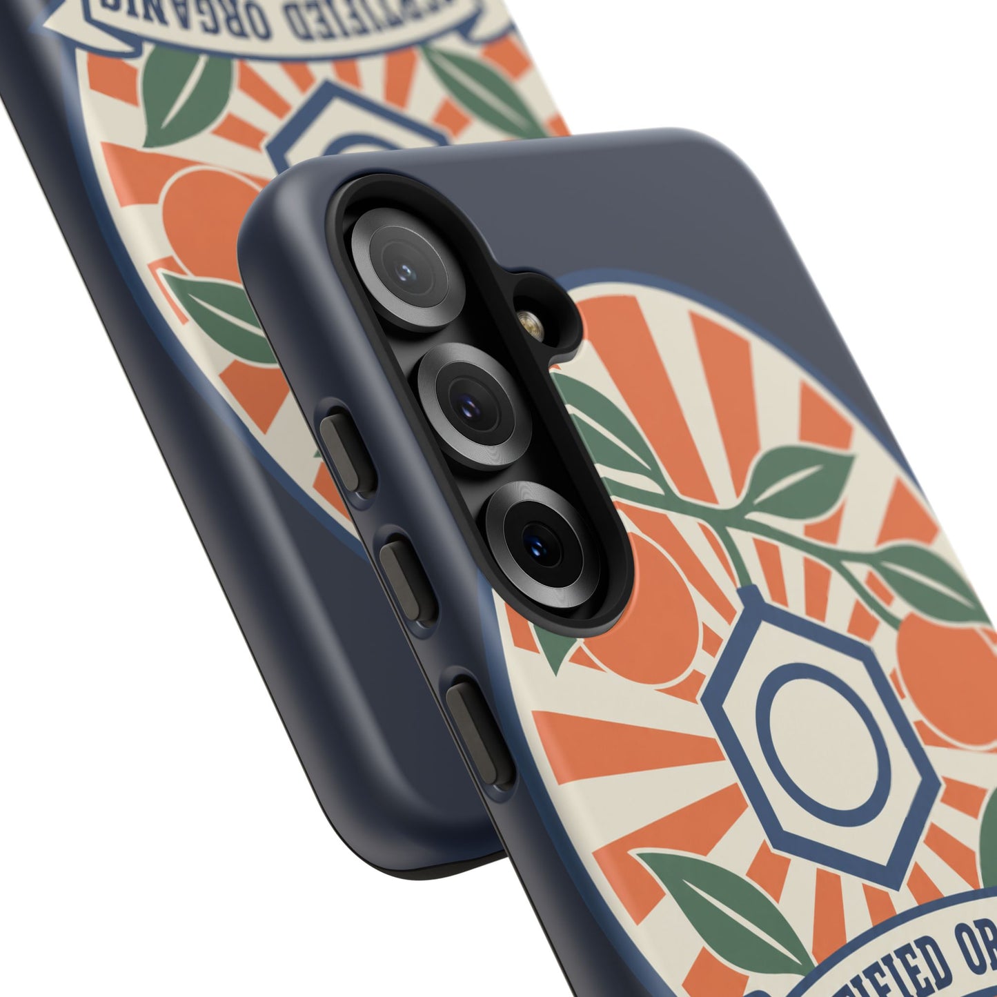 Certified Organic Chemistry - Tough Phone Case (Samsung Galaxy) 🍊