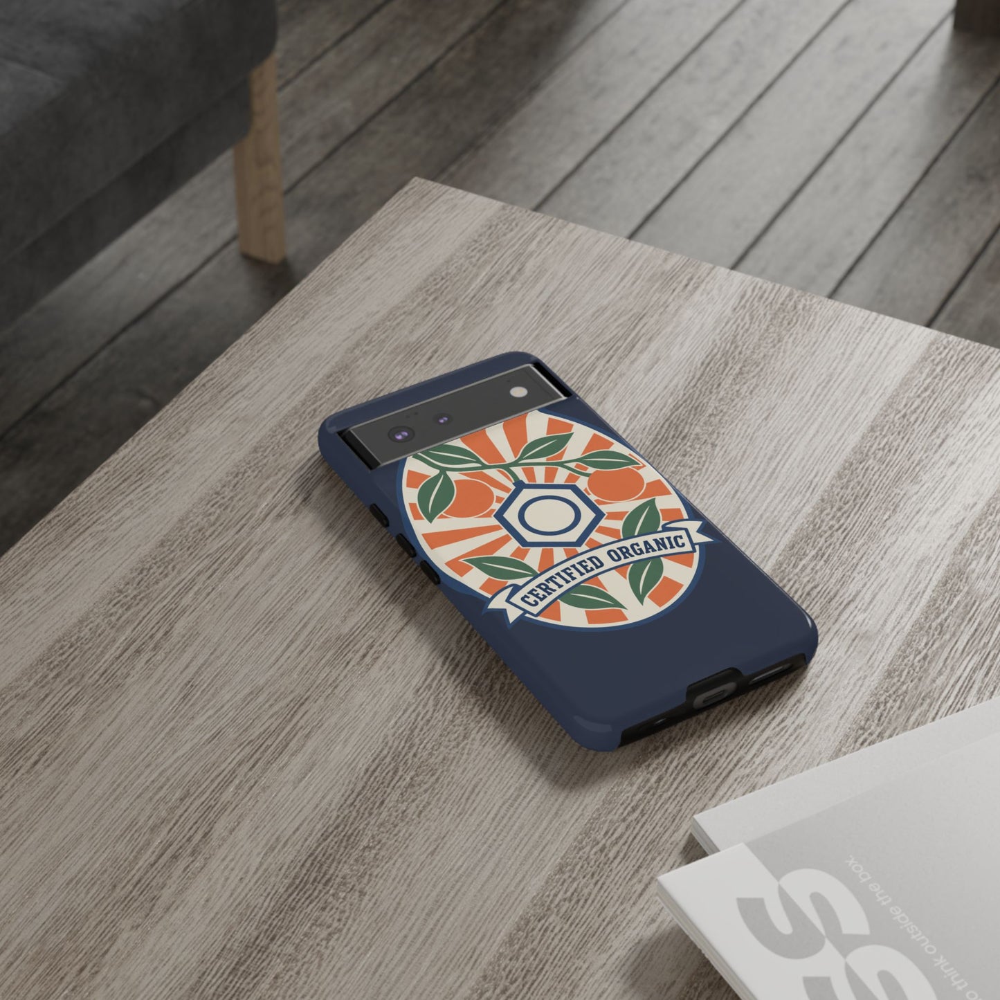 Certified Organic Chemistry - Tough Phone Case (Google Pixel) 🍊