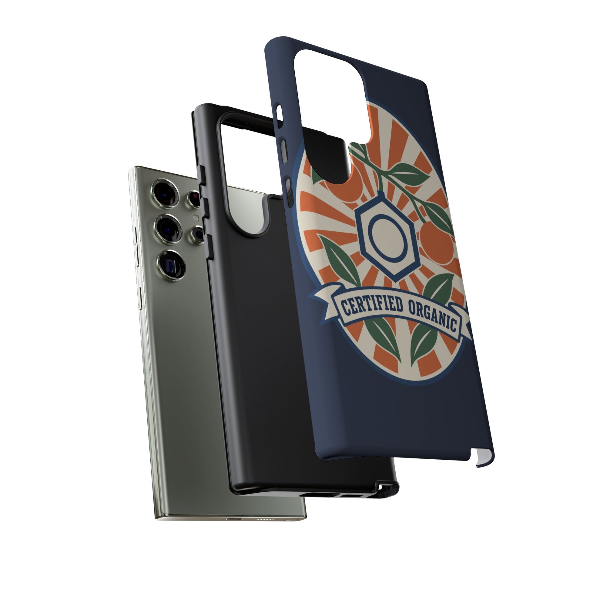Certified Organic Chemistry - Tough Phone Case (Samsung Galaxy) 🍊