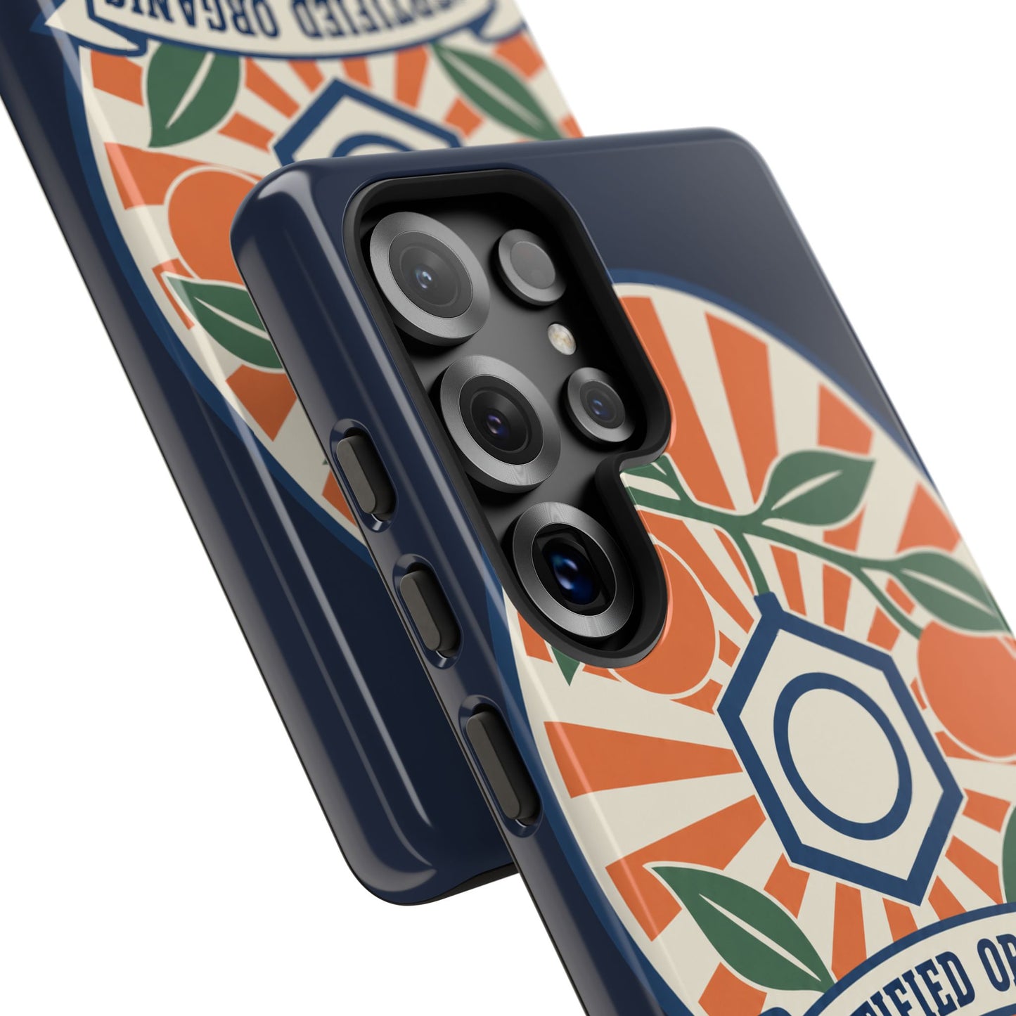 Certified Organic Chemistry - Tough Phone Case (Samsung Galaxy) 🍊