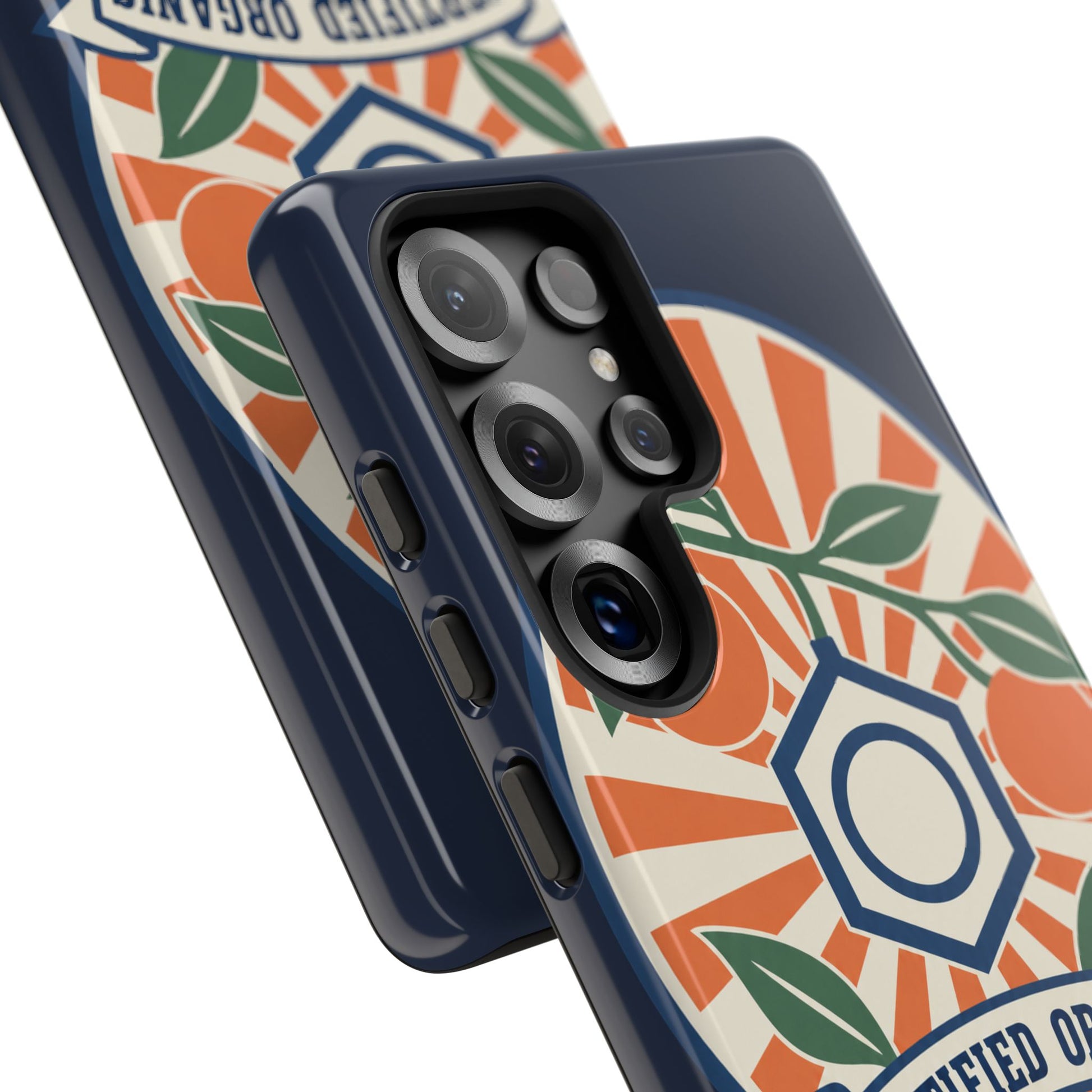 Certified Organic Chemistry - Tough Phone Case (Samsung Galaxy) 🍊
