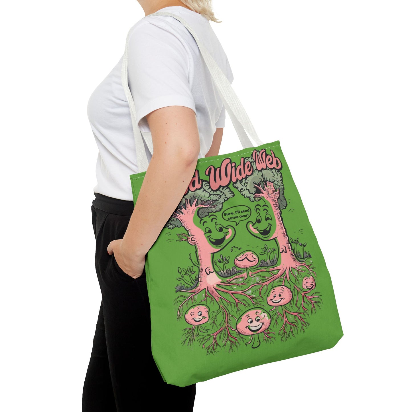 The Wood Wide Web: Nature’s Internet Tote Bag