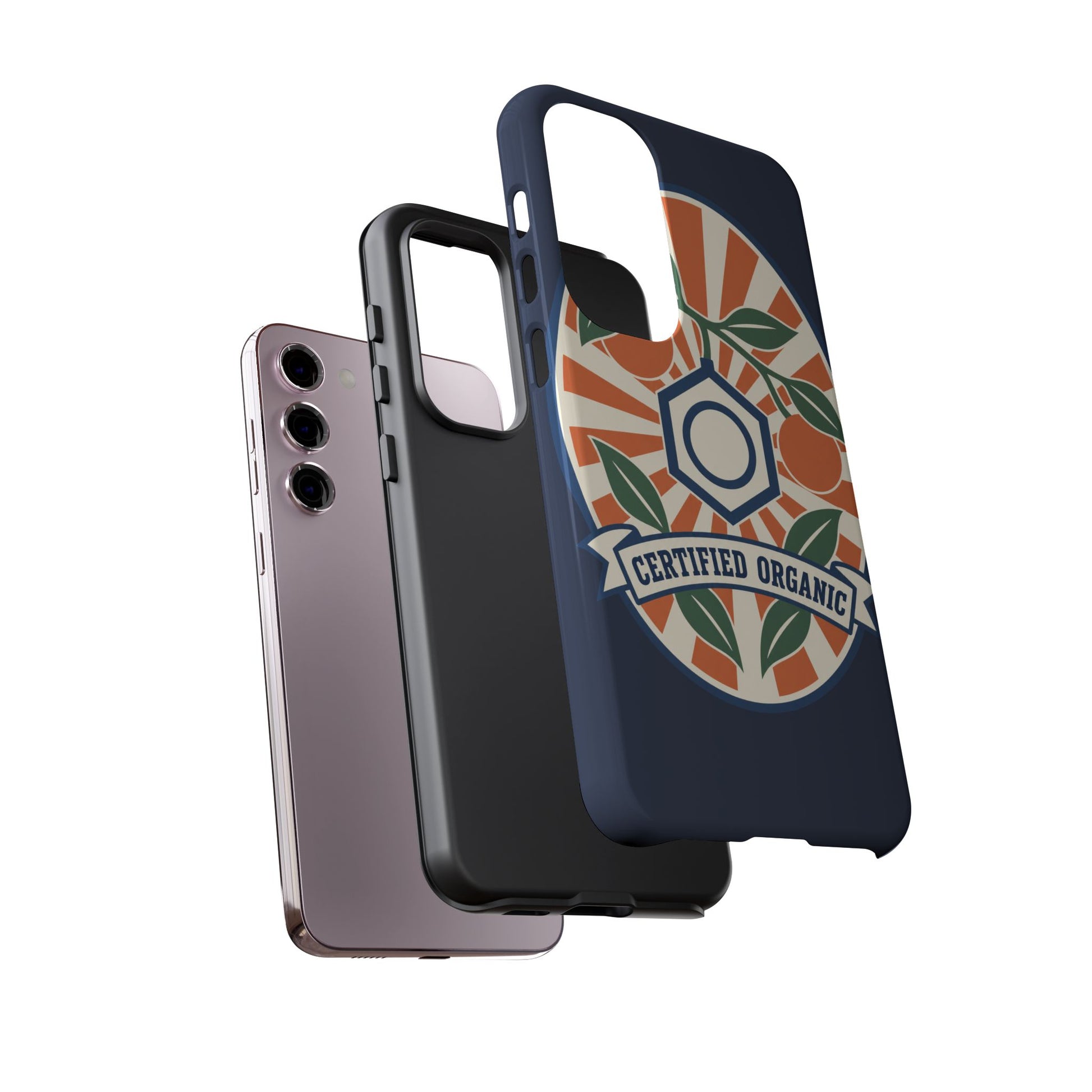 Certified Organic Chemistry - Tough Phone Case (Samsung Galaxy) 🍊