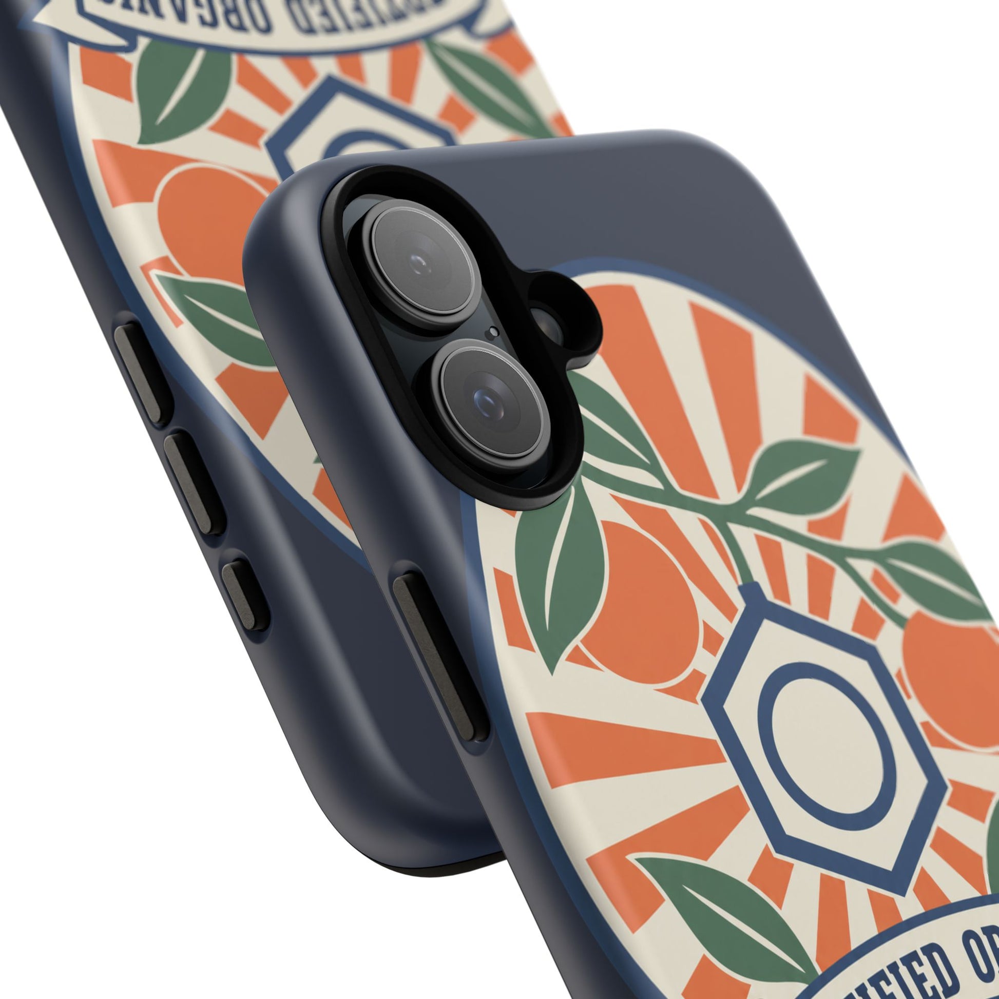 Certified Organic Chemistry - Tough Phone Case (Apple iPhone) 🍊