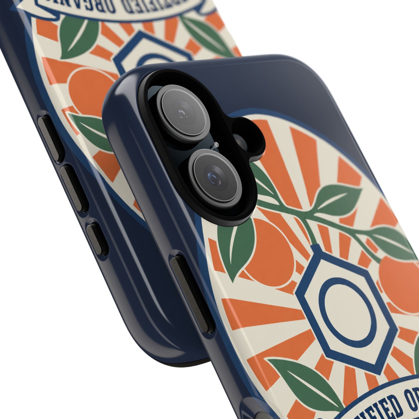 Certified Organic Chemistry - Tough Phone Case (Apple iPhone) 🍊