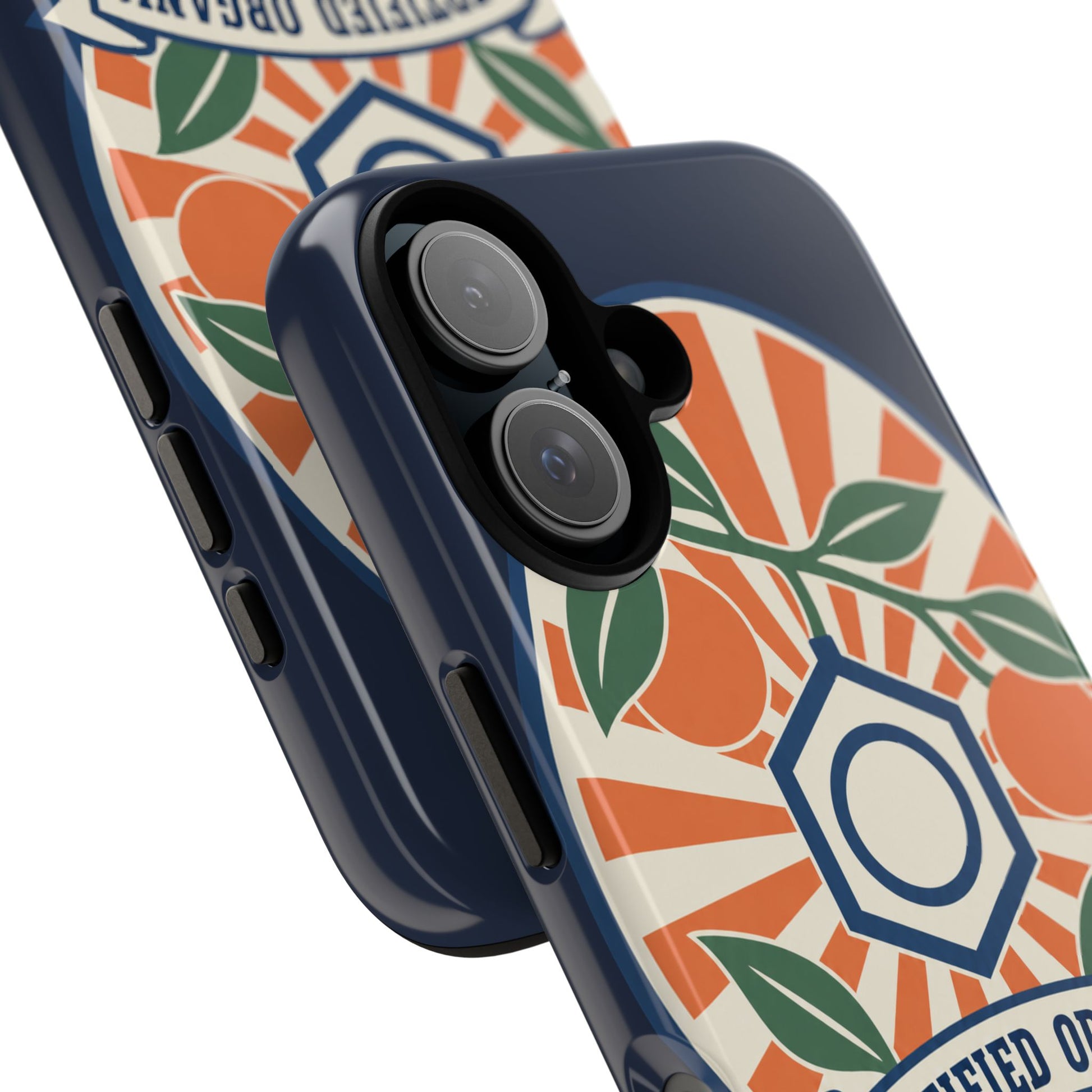 Certified Organic Chemistry - Tough Phone Case (Apple iPhone) 🍊