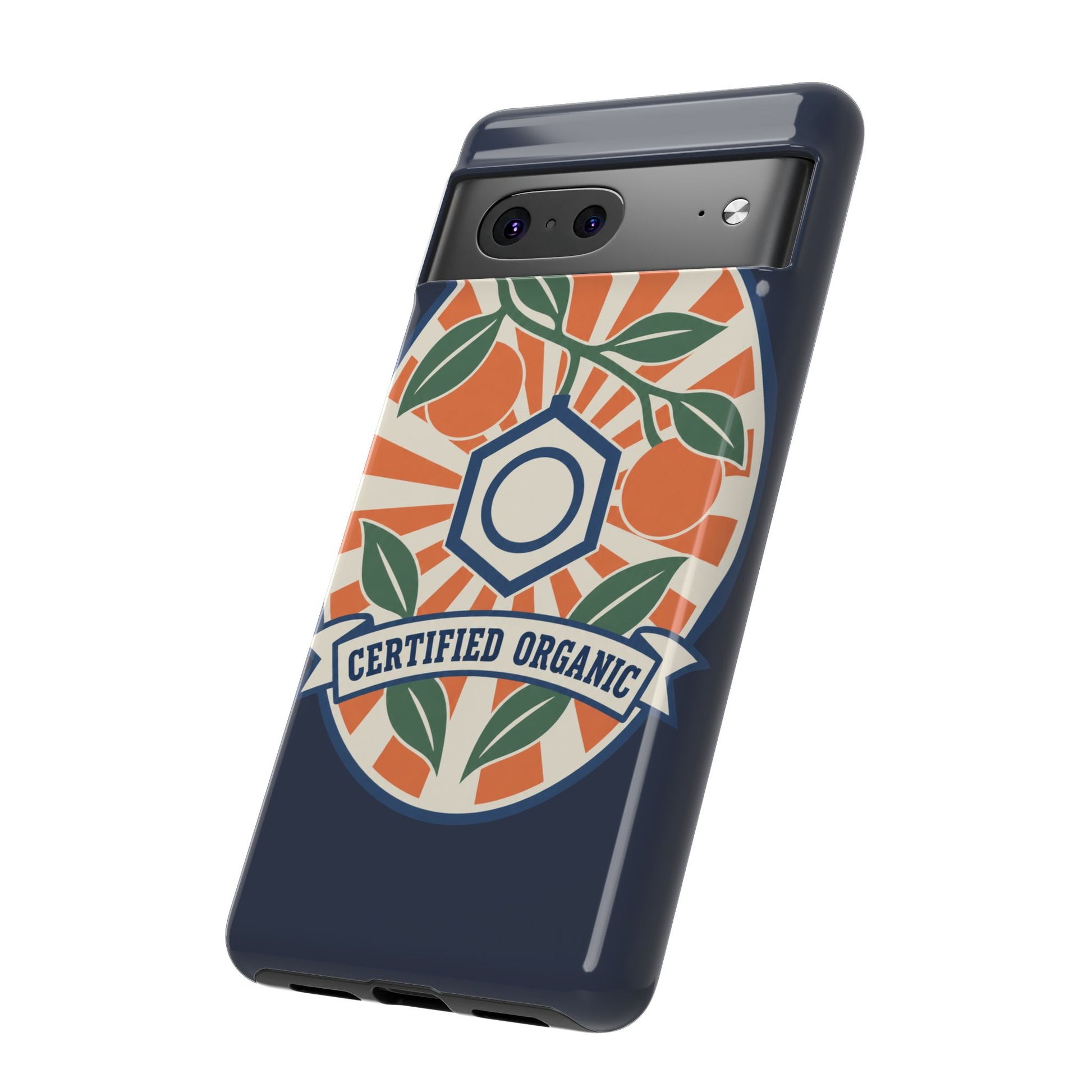 Certified Organic Chemistry - Tough Phone Case (Google Pixel) 🍊