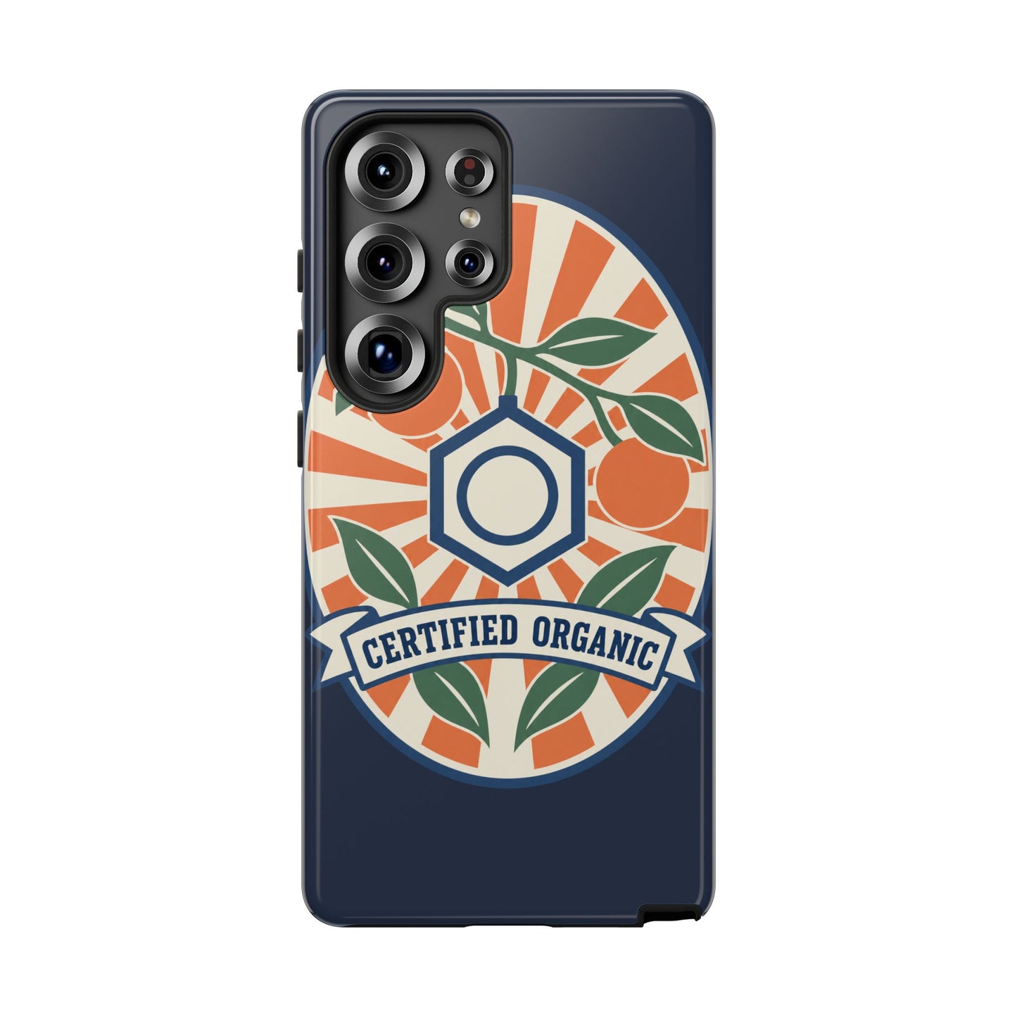 Certified Organic Chemistry - Tough Phone Case (Samsung Galaxy) 🍊