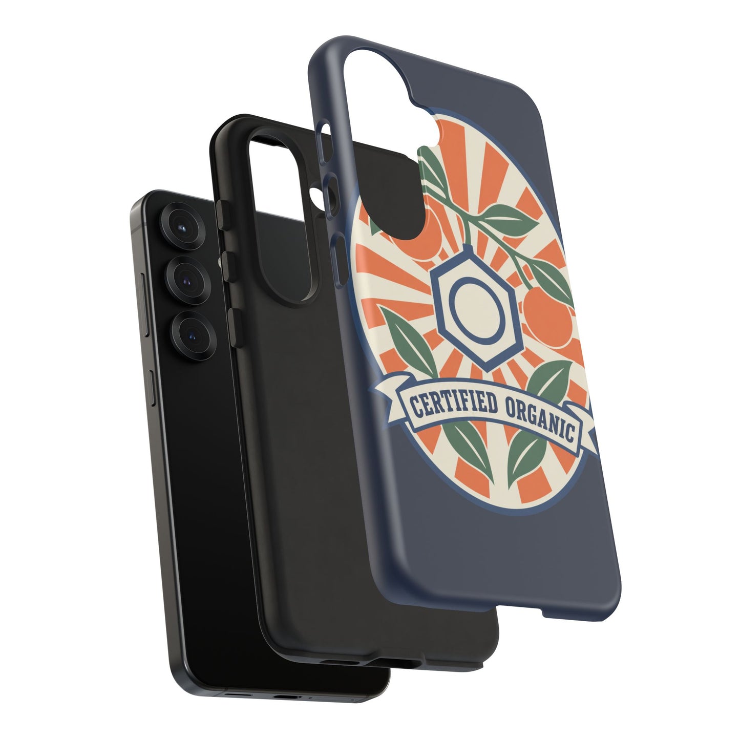 Certified Organic Chemistry - Tough Phone Case (Samsung Galaxy) 🍊