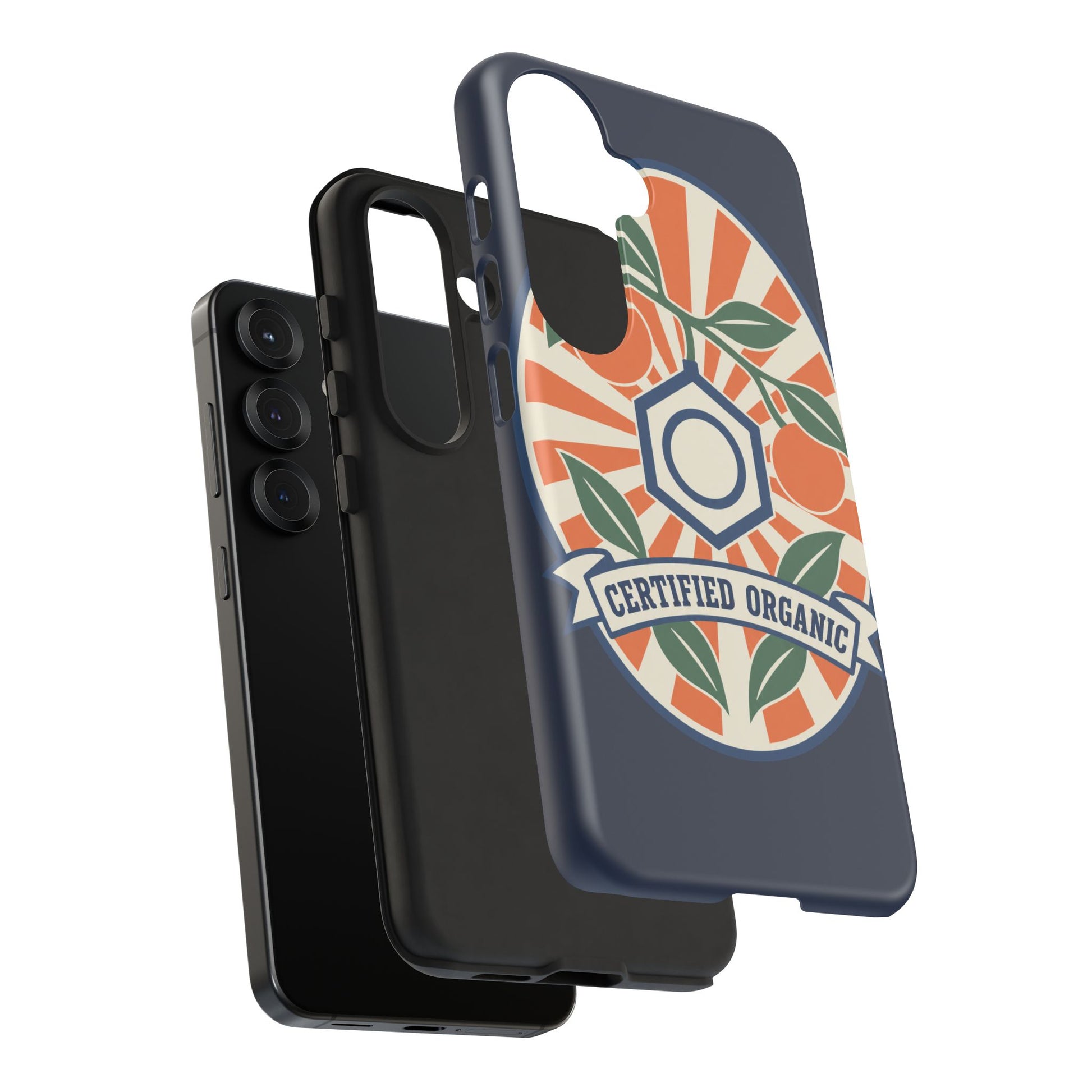 Certified Organic Chemistry - Tough Phone Case (Samsung Galaxy) 🍊