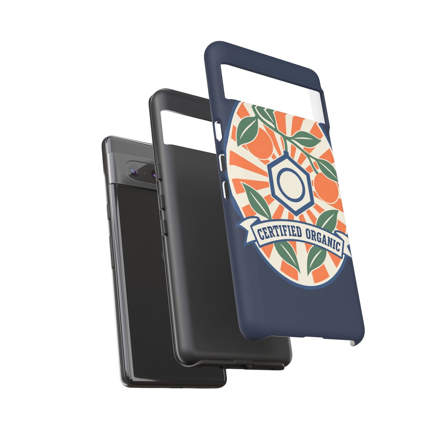 Certified Organic Chemistry - Tough Phone Case (Google Pixel) 🍊