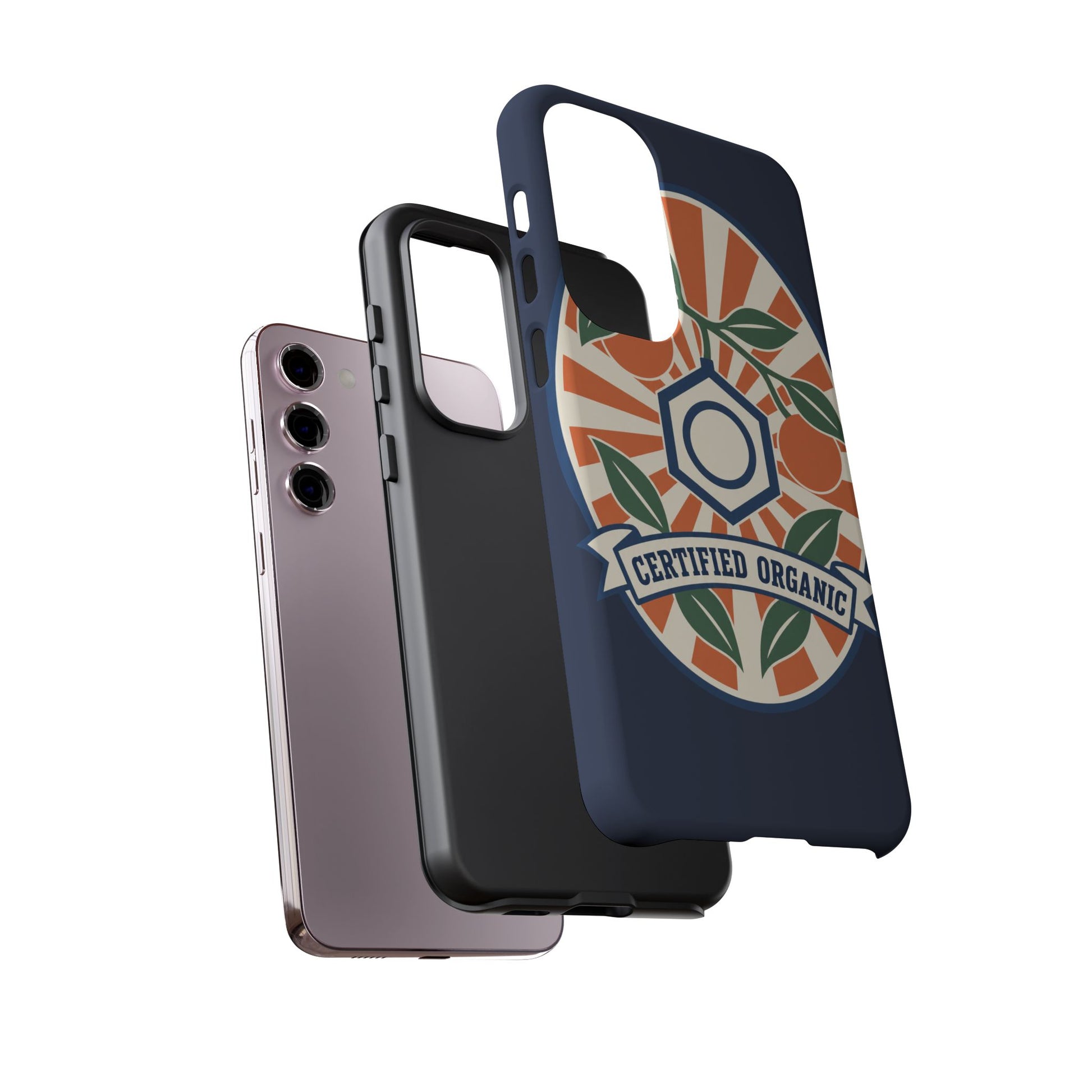 Certified Organic Chemistry - Tough Phone Case (Samsung Galaxy) 🍊