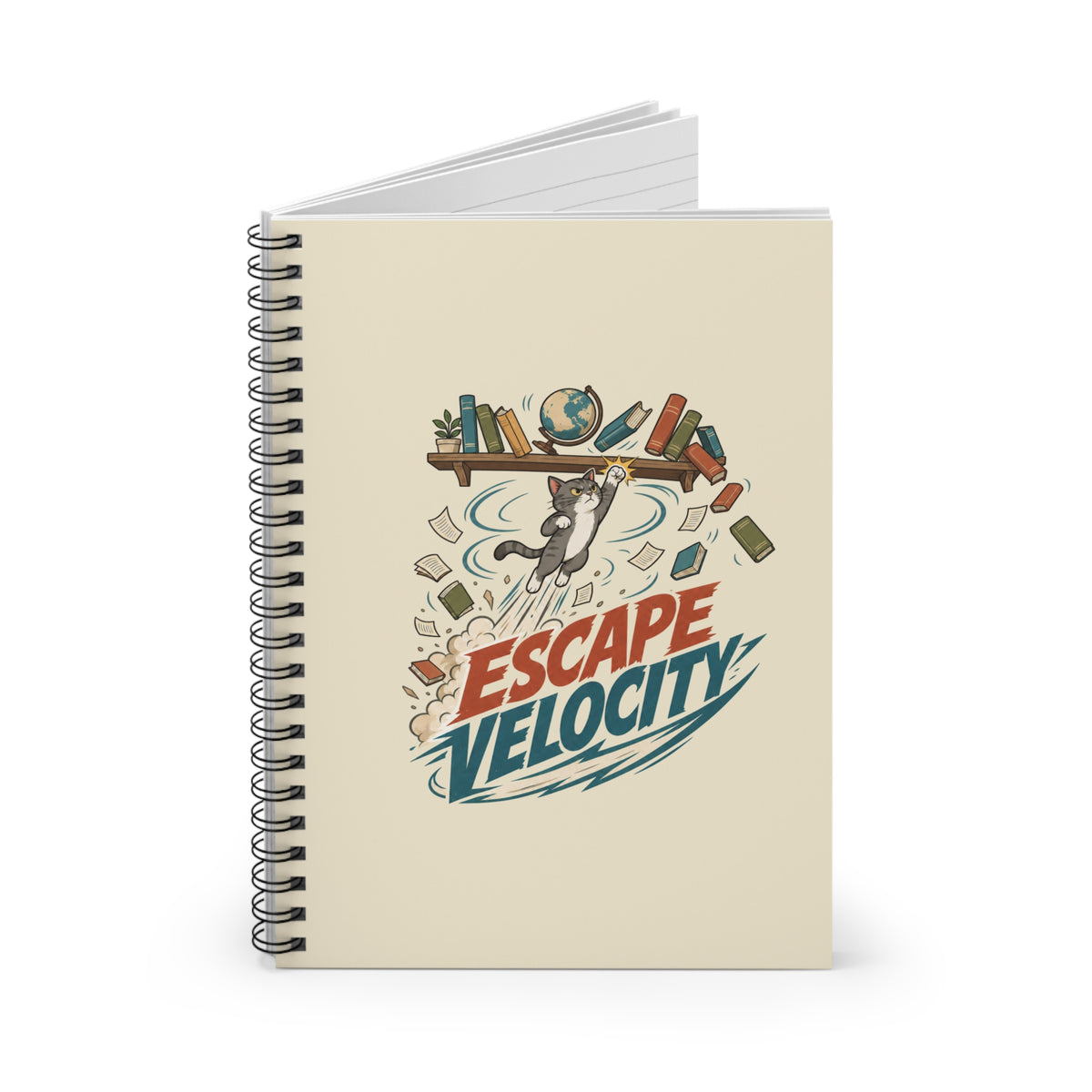 Escape Velocity - Spiral Notebook