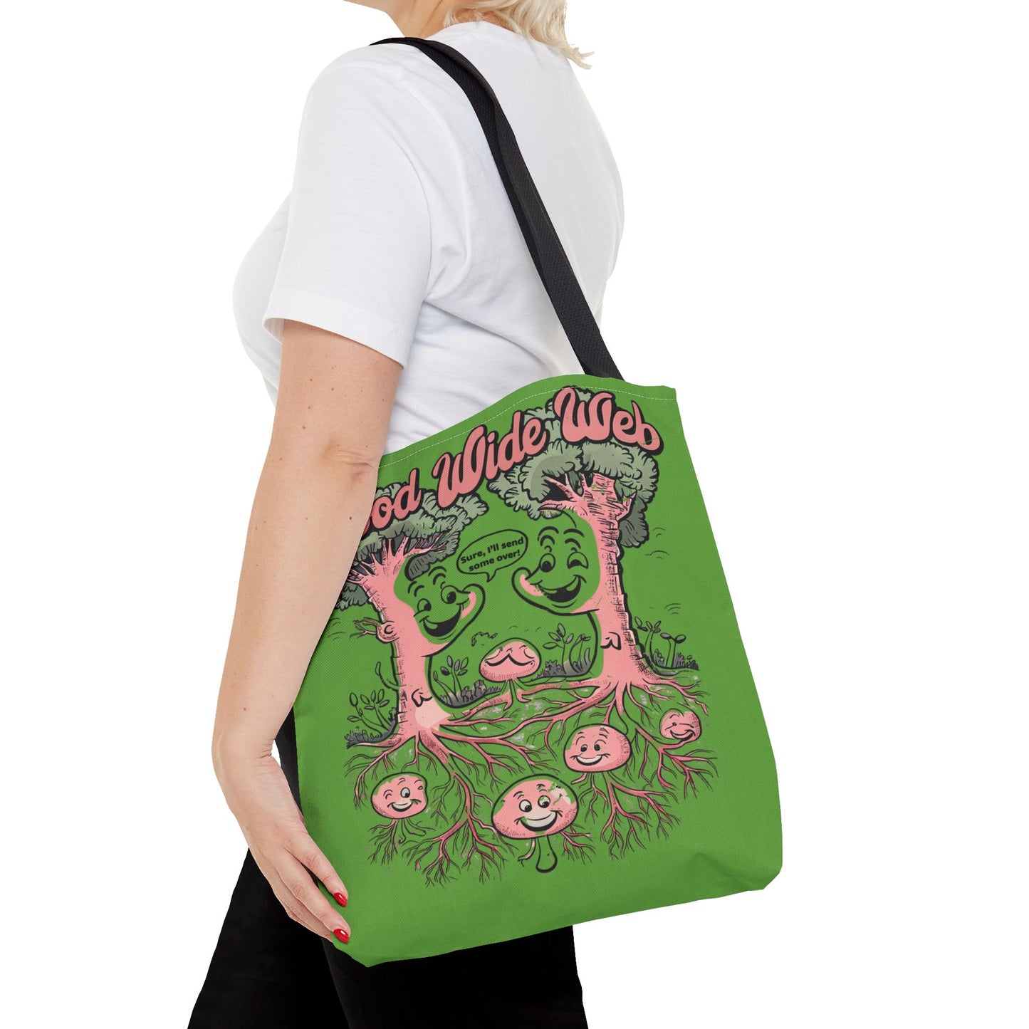 The Wood Wide Web: Nature’s Internet Tote Bag