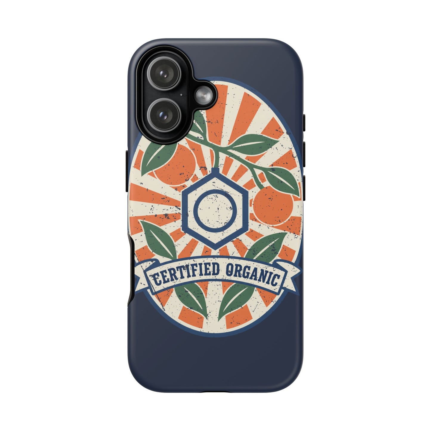 Certified Organic Chemistry - Tough Phone Case (Apple iPhone) 🍊