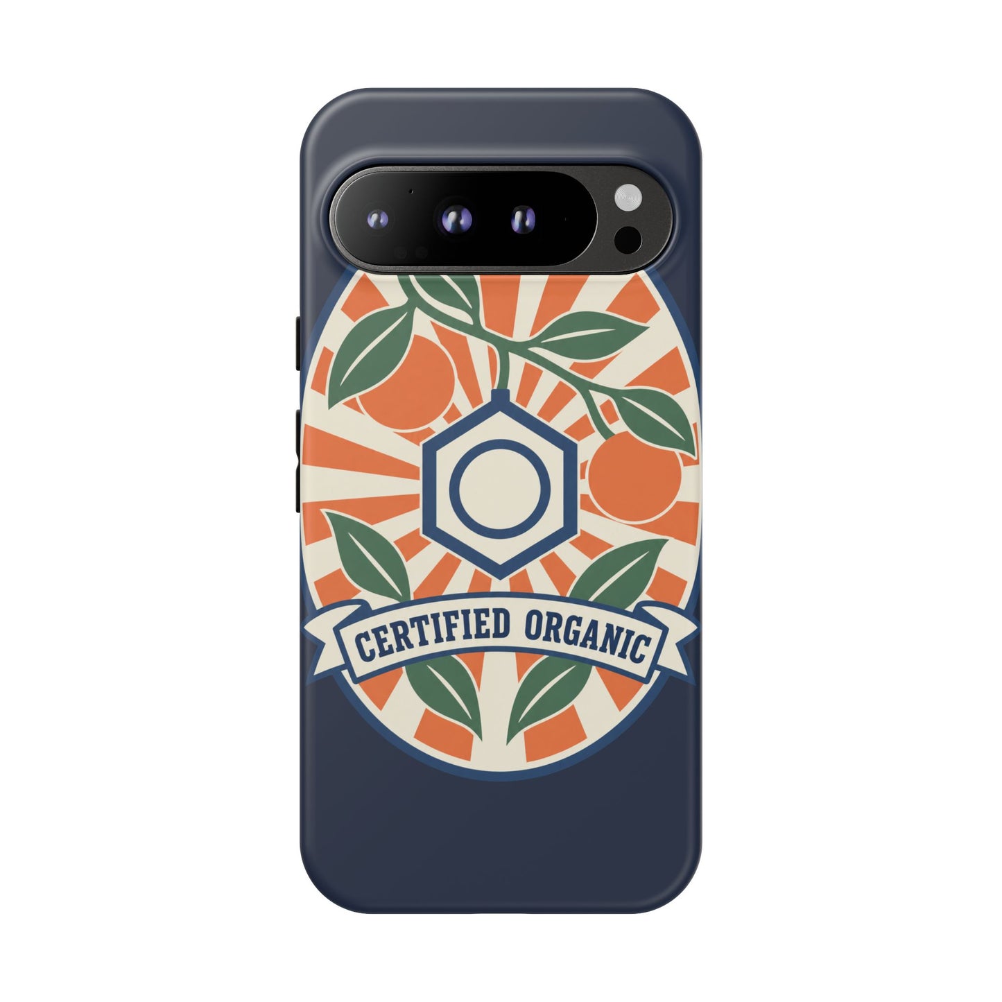 Certified Organic Chemistry - Tough Phone Case (Google Pixel) 🍊