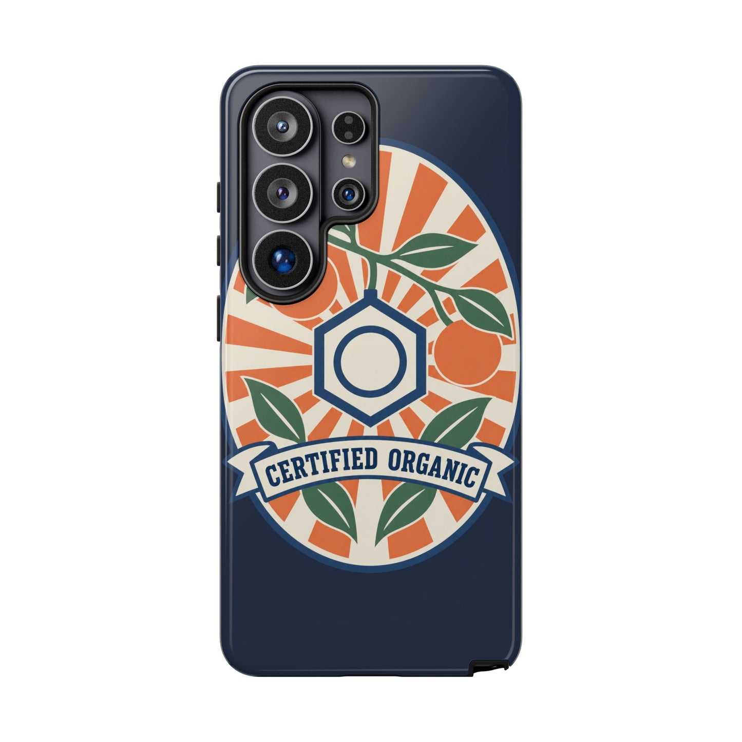 Certified Organic Chemistry - Tough Phone Case (Samsung Galaxy) 🍊