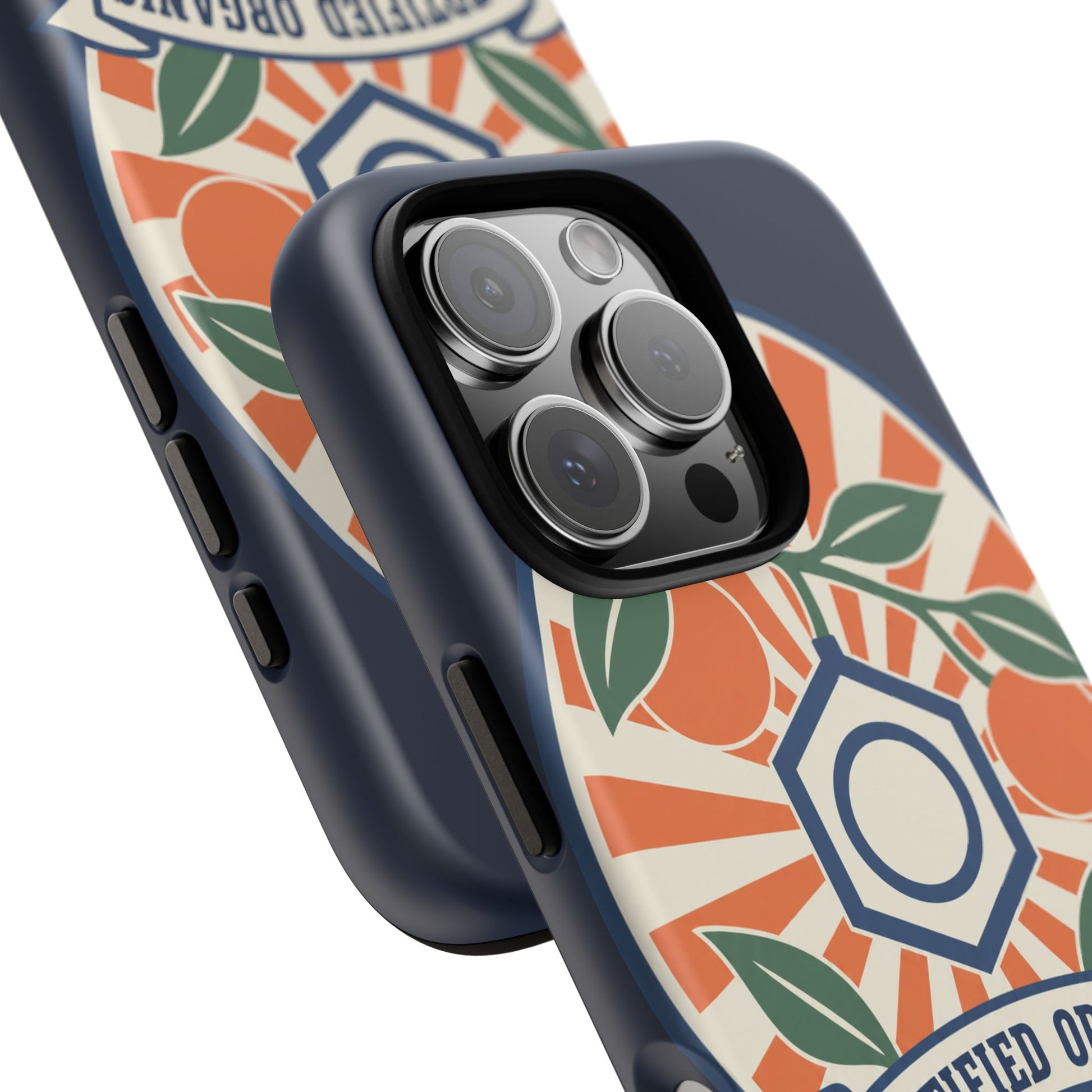 Certified Organic Chemistry - Tough Phone Case (Apple iPhone) 🍊