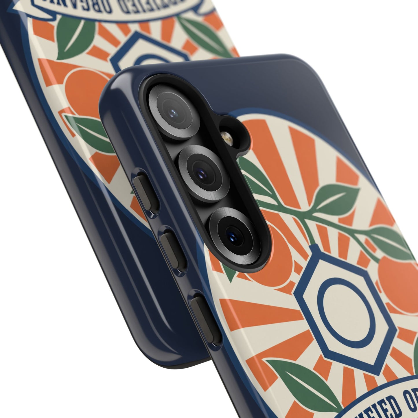 Certified Organic Chemistry - Tough Phone Case (Samsung Galaxy) 🍊