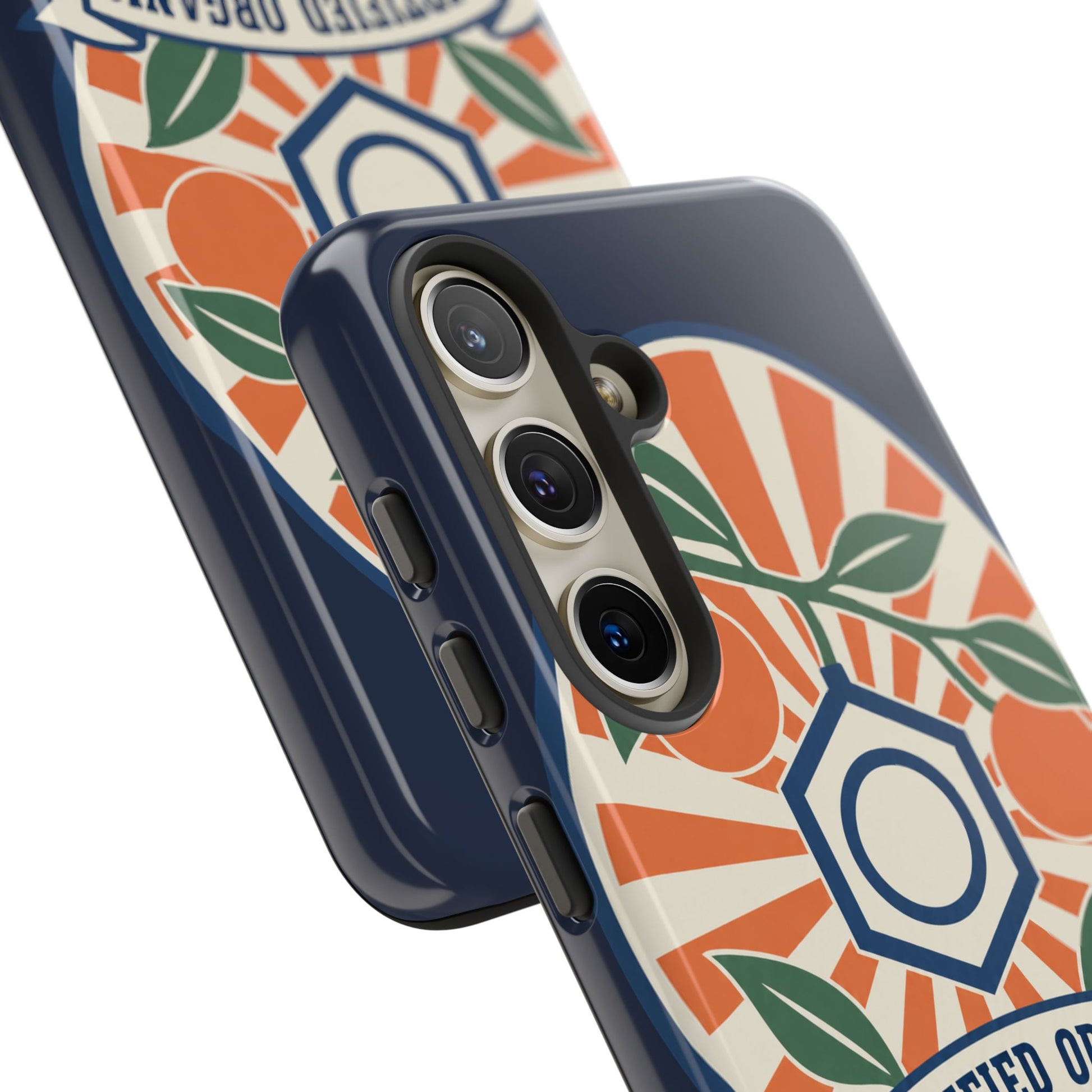 Certified Organic Chemistry - Tough Phone Case (Samsung Galaxy) 🍊