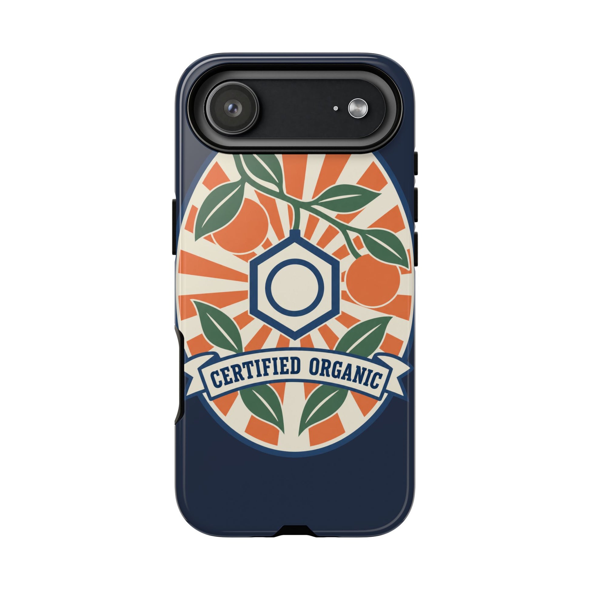 Certified Organic Chemistry - Tough Phone Case (Apple iPhone) 🍊
