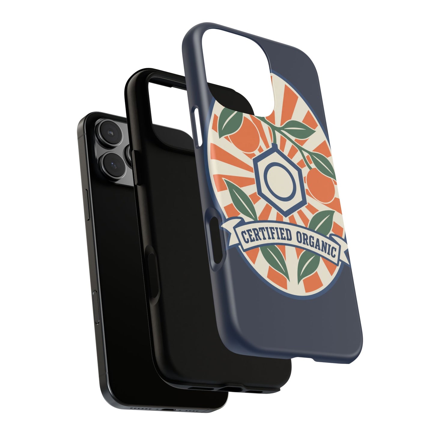 Certified Organic Chemistry - Tough Phone Case (Apple iPhone) 🍊