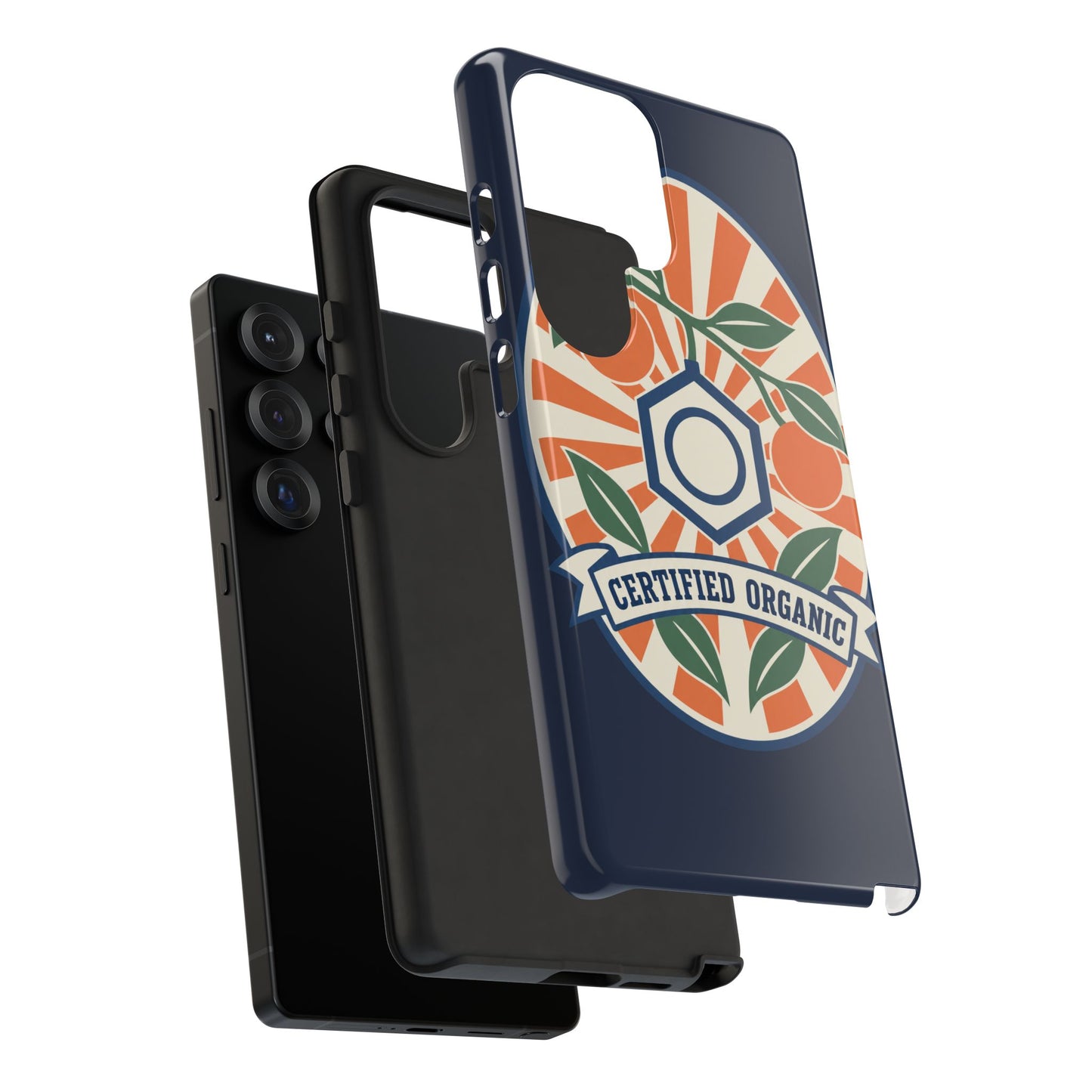 Certified Organic Chemistry - Tough Phone Case (Samsung Galaxy) 🍊