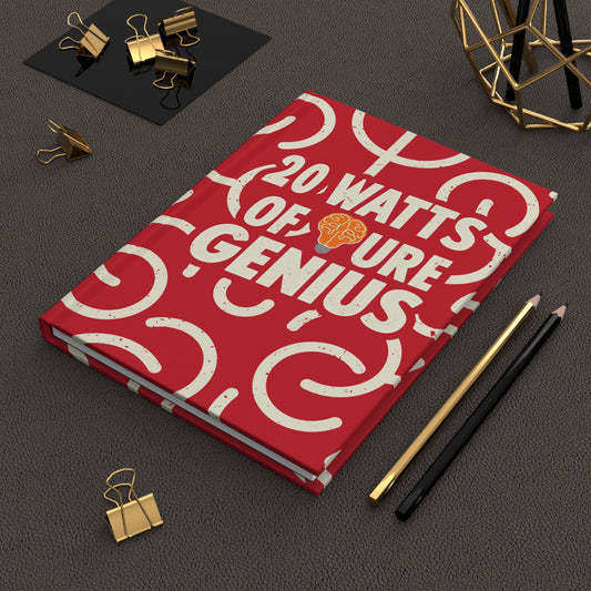 20 Watts of Pure Genius - Journal Notebook