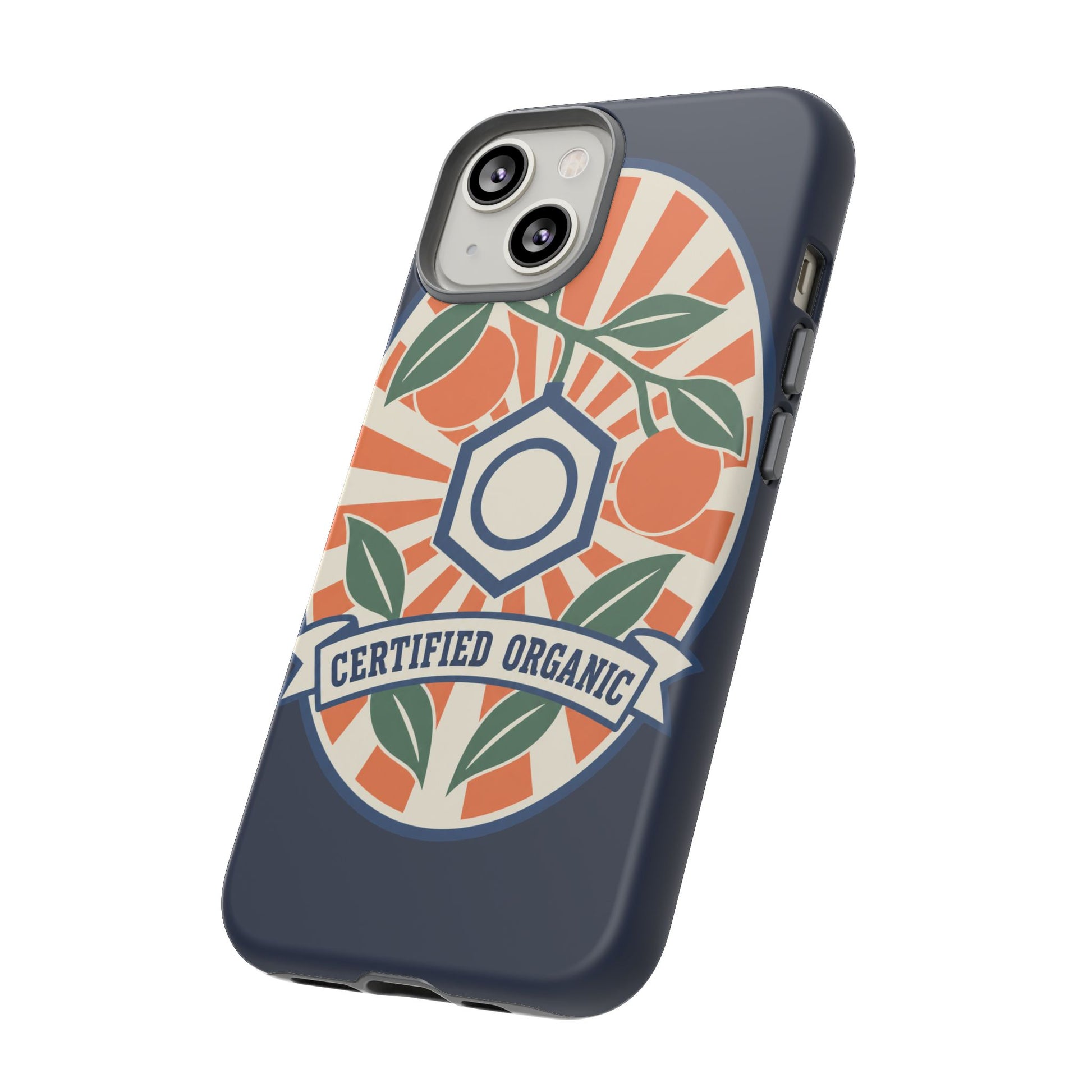 Certified Organic Chemistry - Tough Phone Case (Apple iPhone) 🍊