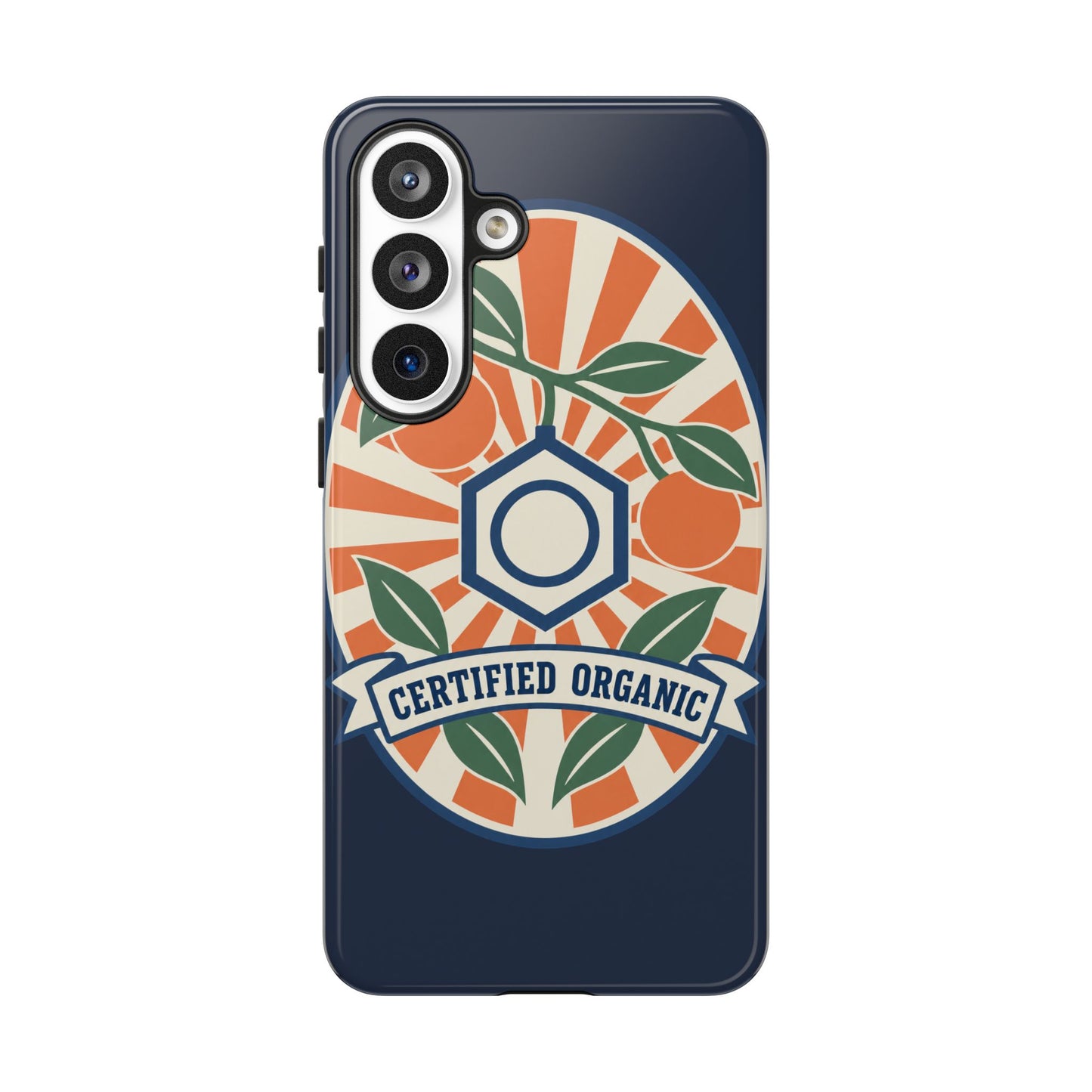 Certified Organic Chemistry - Tough Phone Case (Samsung Galaxy) 🍊