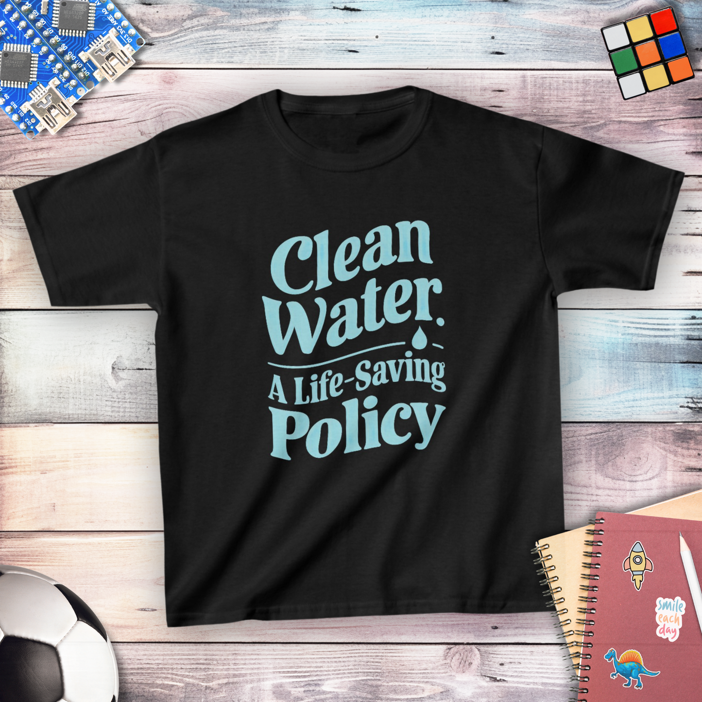 Clean Water: A Life-Saving Policy Youth T-shirt