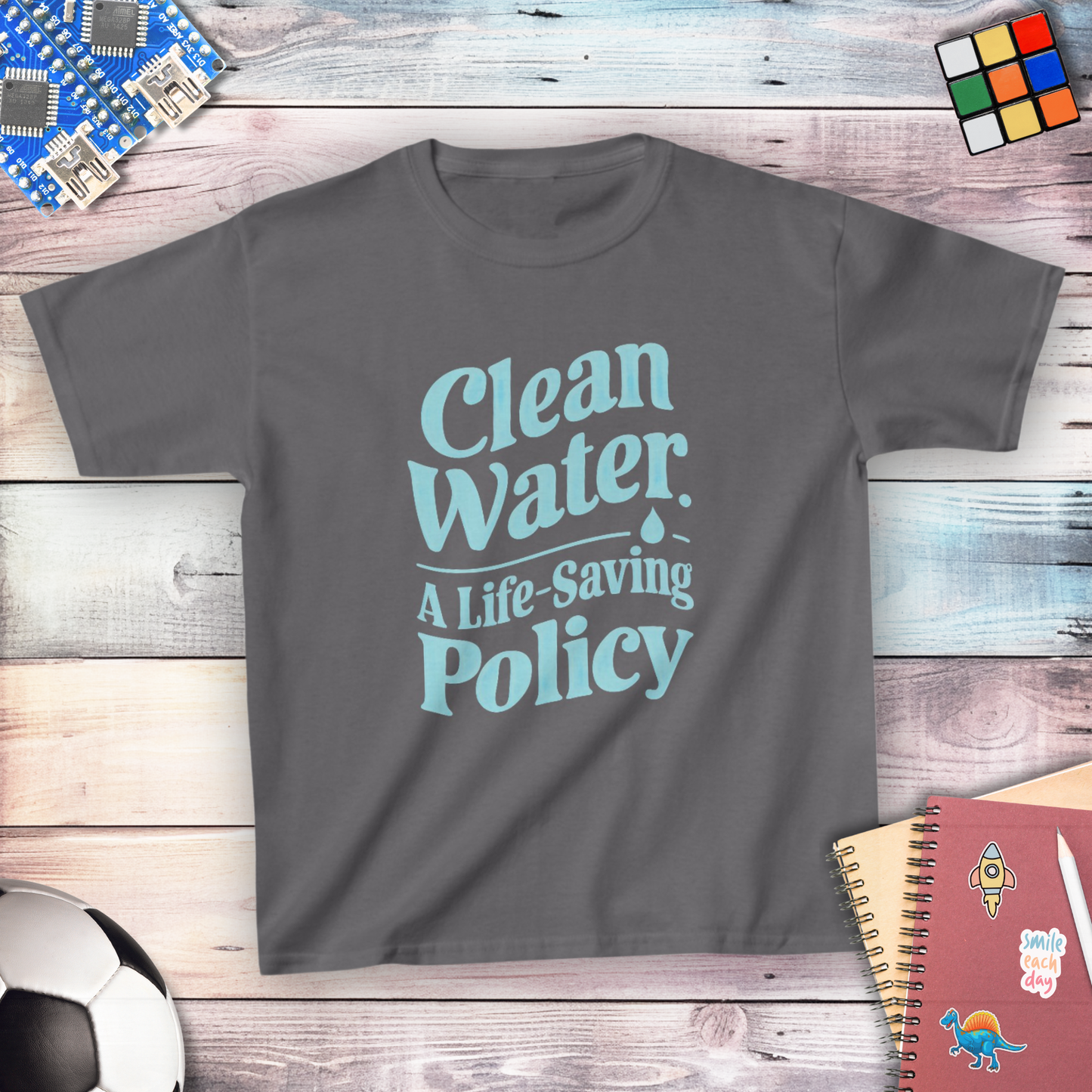 Clean Water: A Life-Saving Policy Youth T-shirt