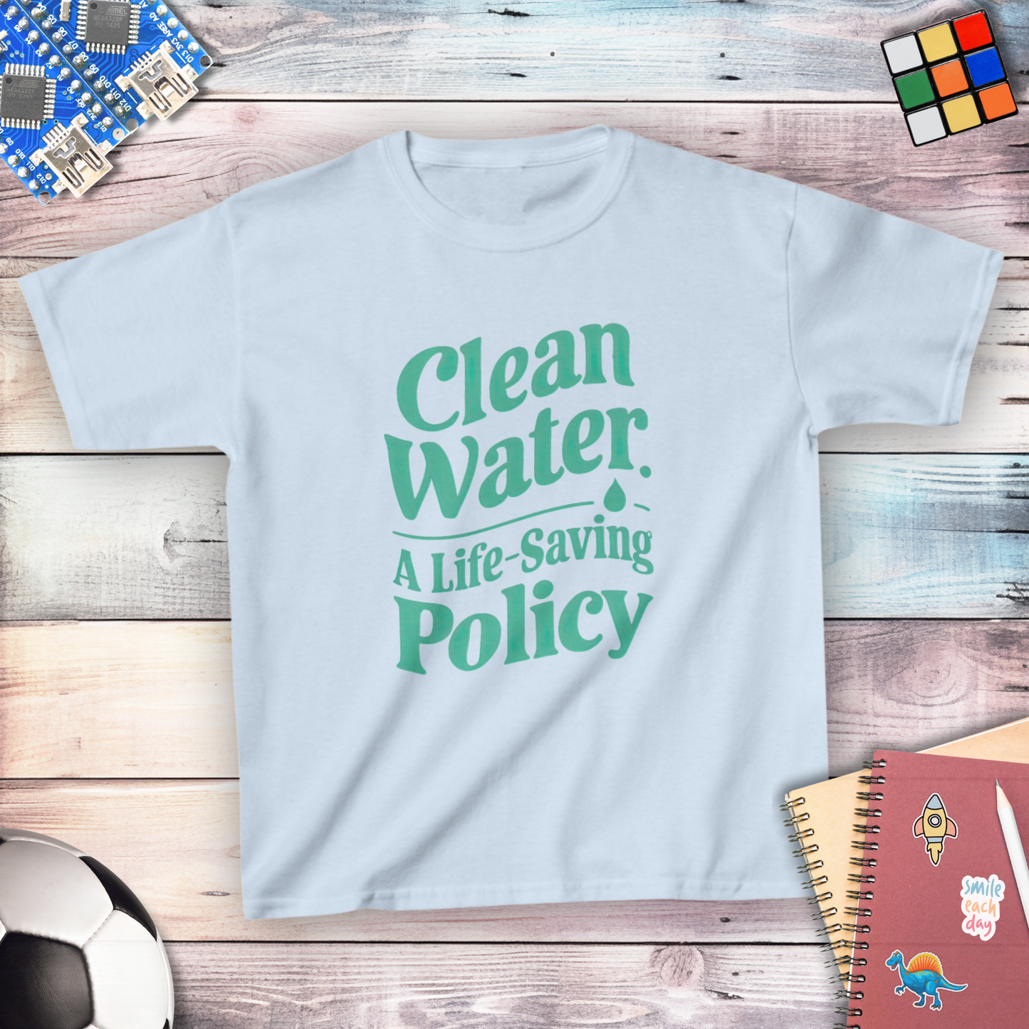 Clean Water: A Life-Saving Policy Youth T-shirt