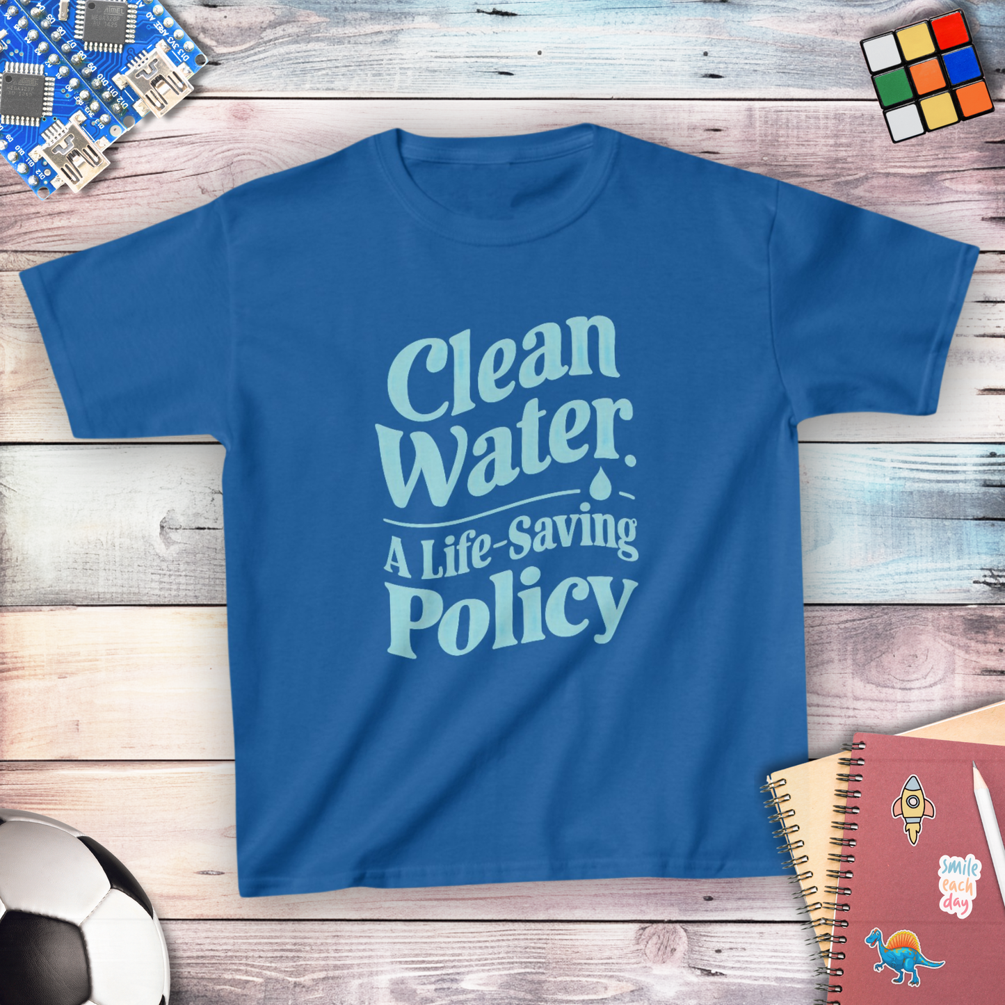 Clean Water: A Life-Saving Policy Youth T-shirt