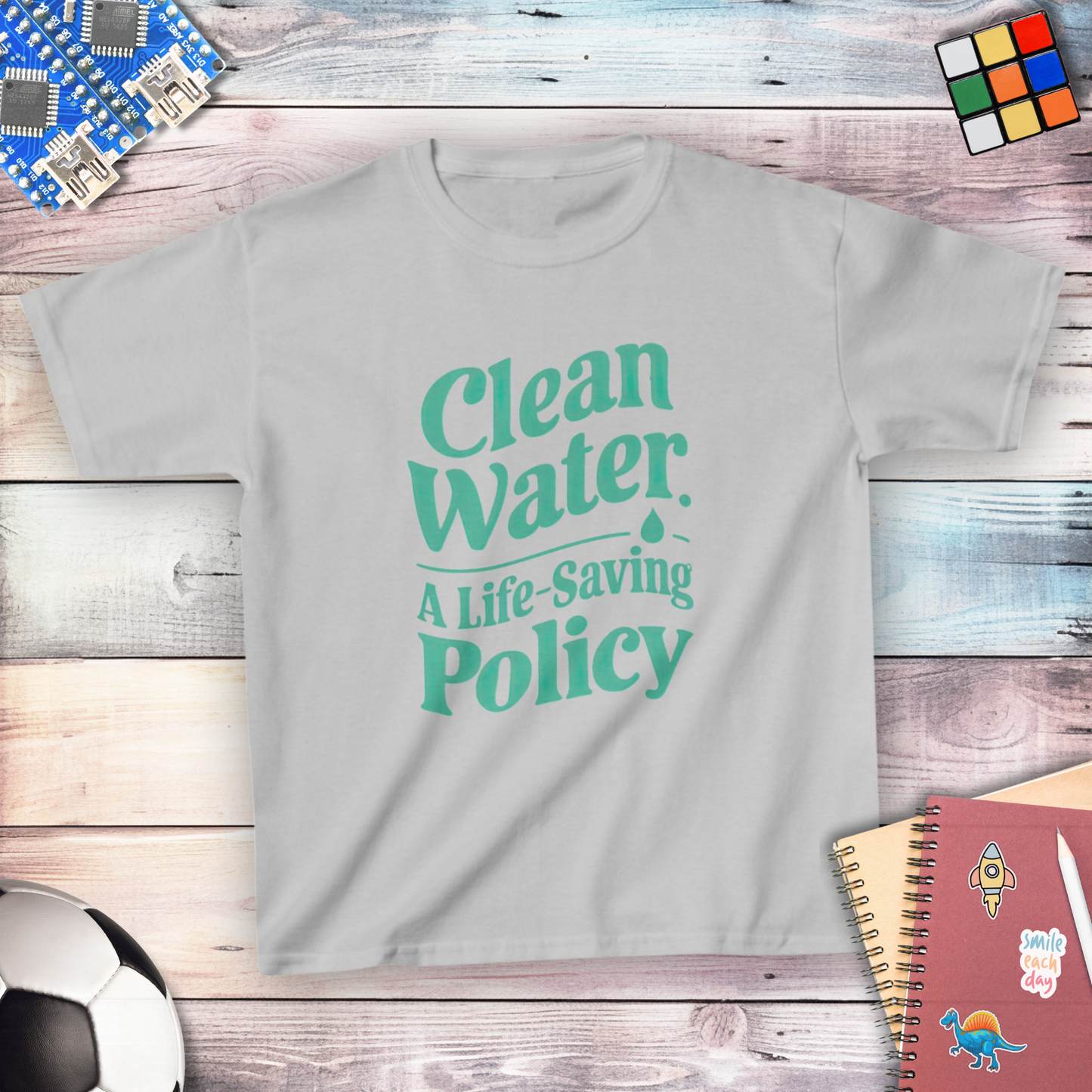 Clean Water: A Life-Saving Policy Youth T-shirt