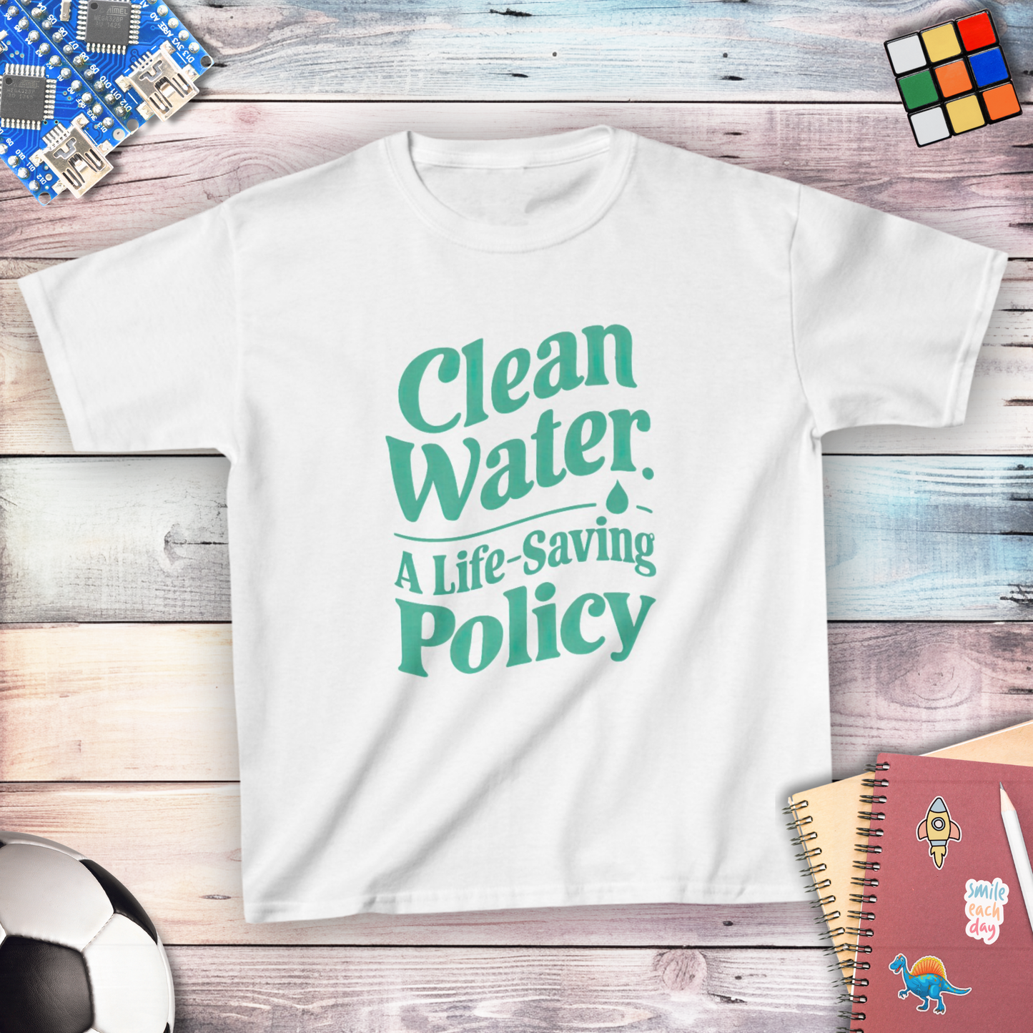 Clean Water: A Life-Saving Policy Youth T-shirt
