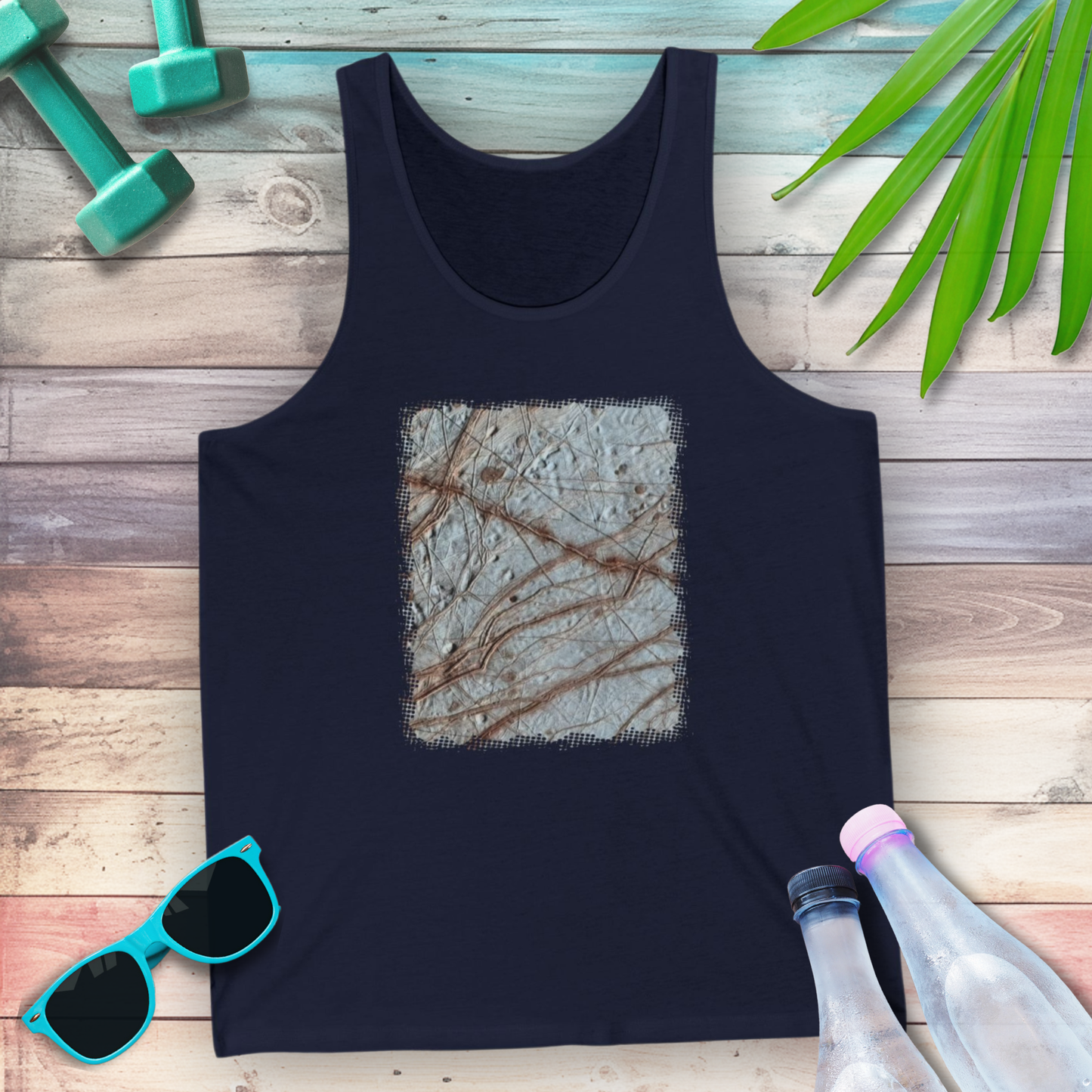 Cracking the Code of Europa Tank Top