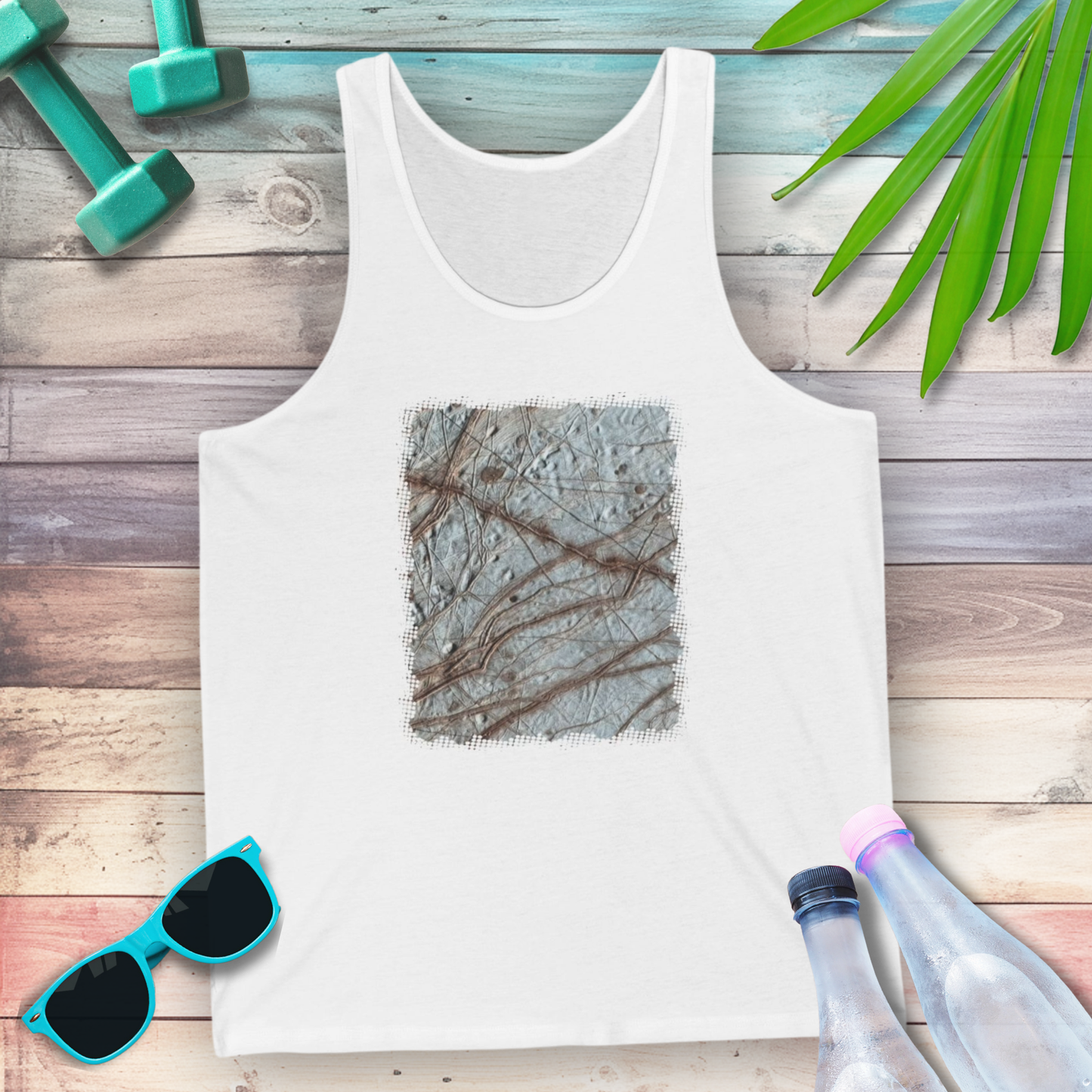 Cracking the Code of Europa Tank Top