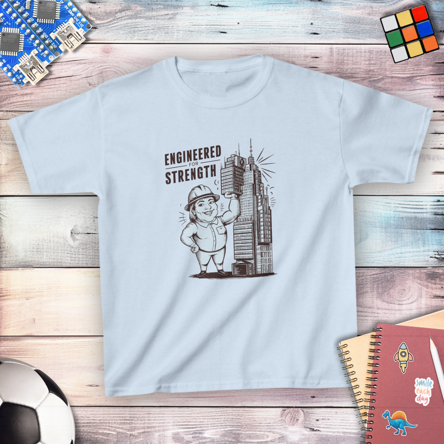 Engineered for Strength Youth T-shirt (Female Version)