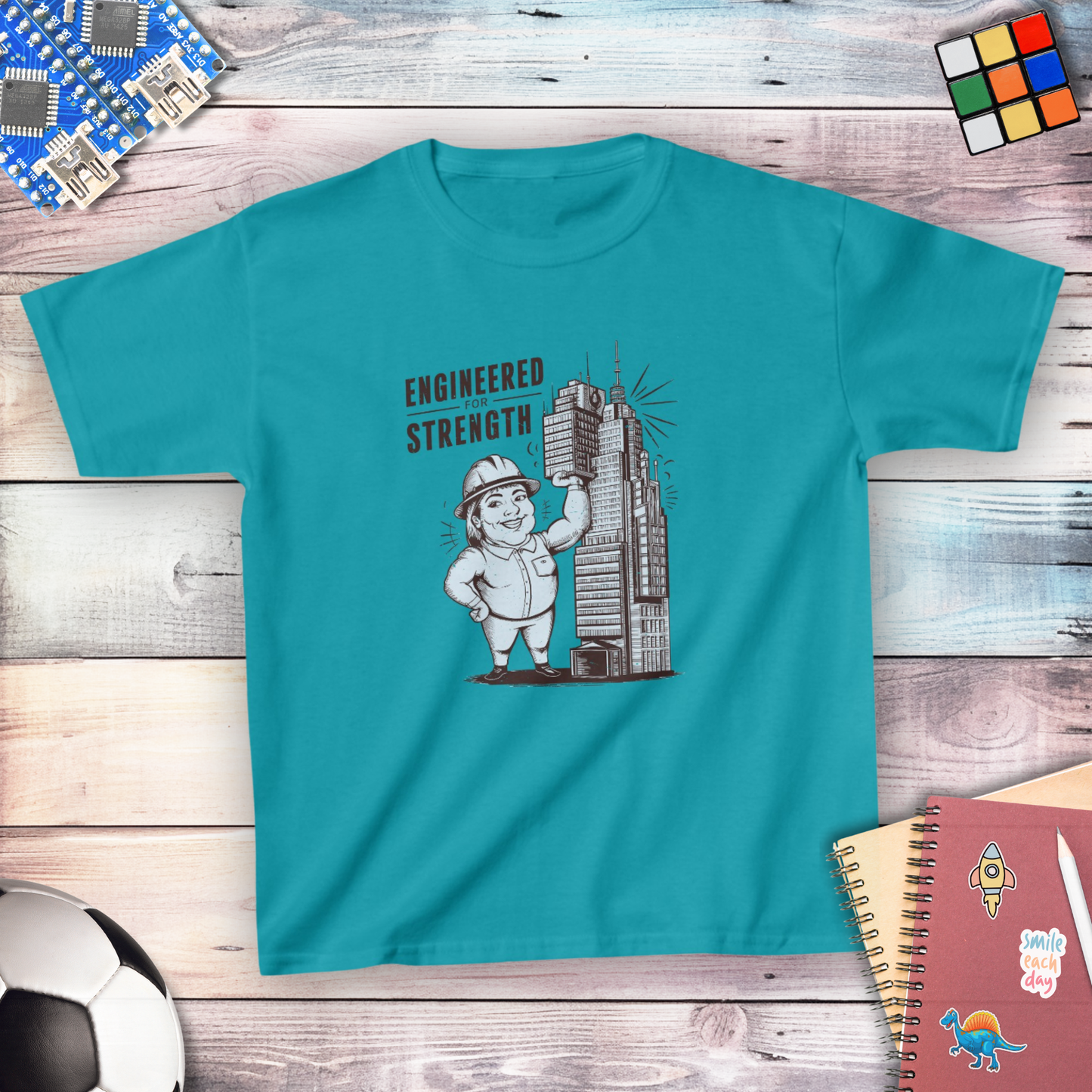 Engineered for Strength Youth T-shirt (Female Version)
