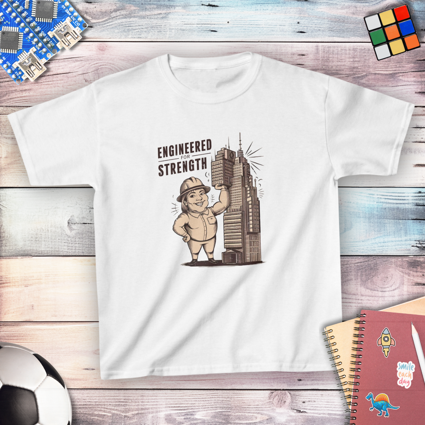 Engineered for Strength Youth T-shirt (Female Version)
