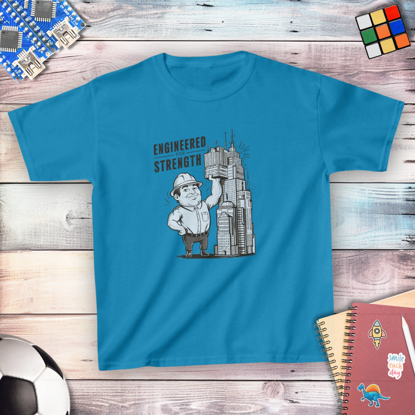 Engineered for Strength Youth T-shirt (Male Version)