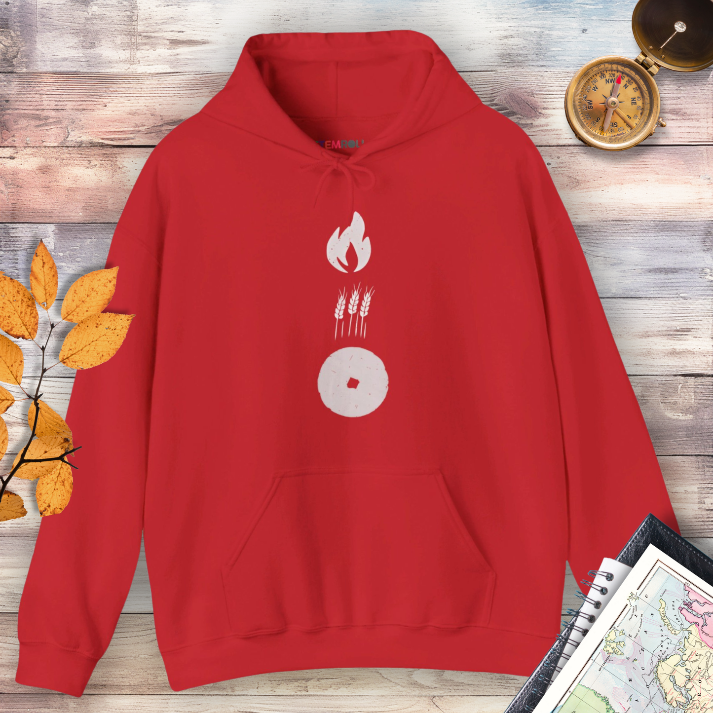Foundations of Humanity: Fire, Farming, and the Wheel Hoodie