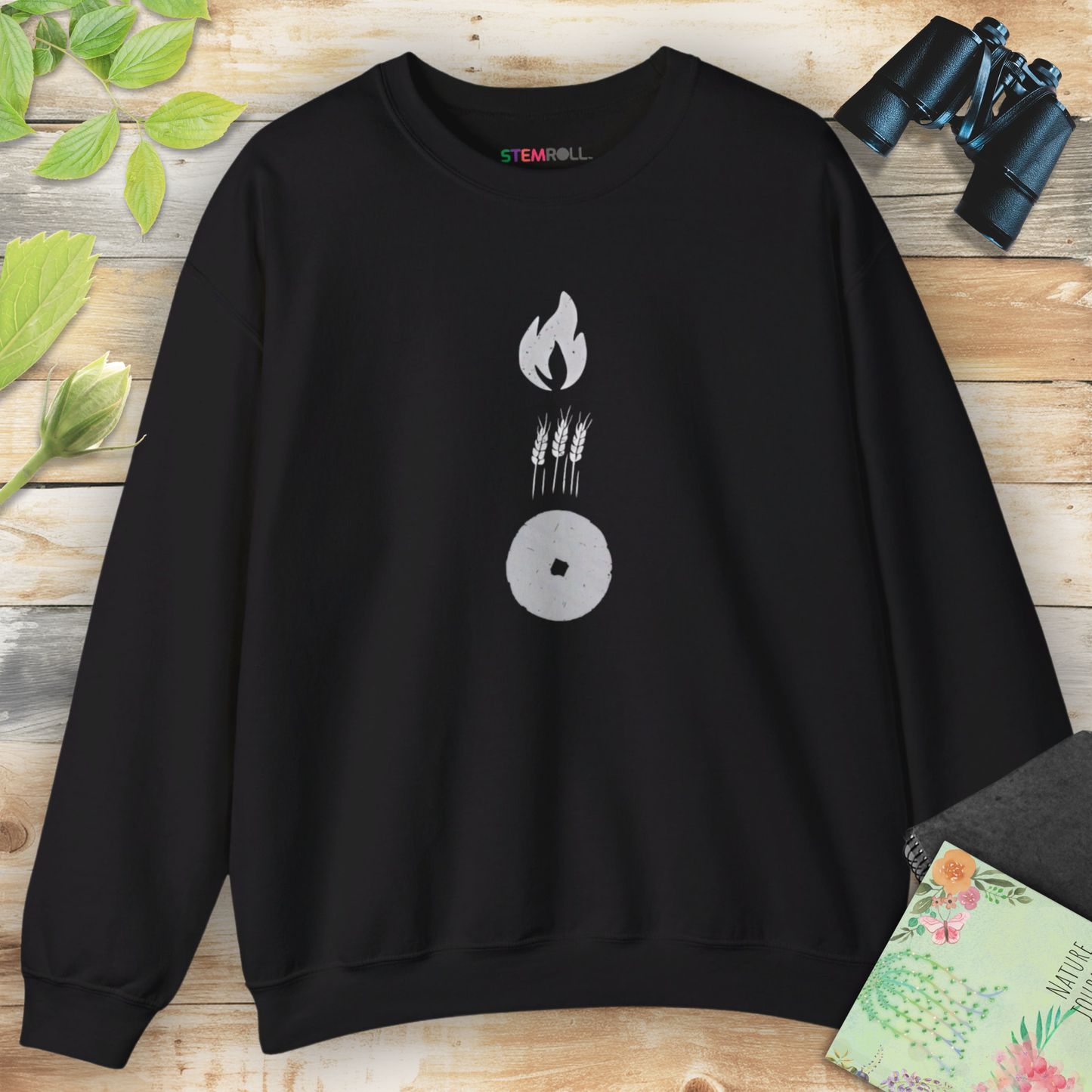 Foundations of Humanity: Fire, Farming, and the Wheel Sweatshirt