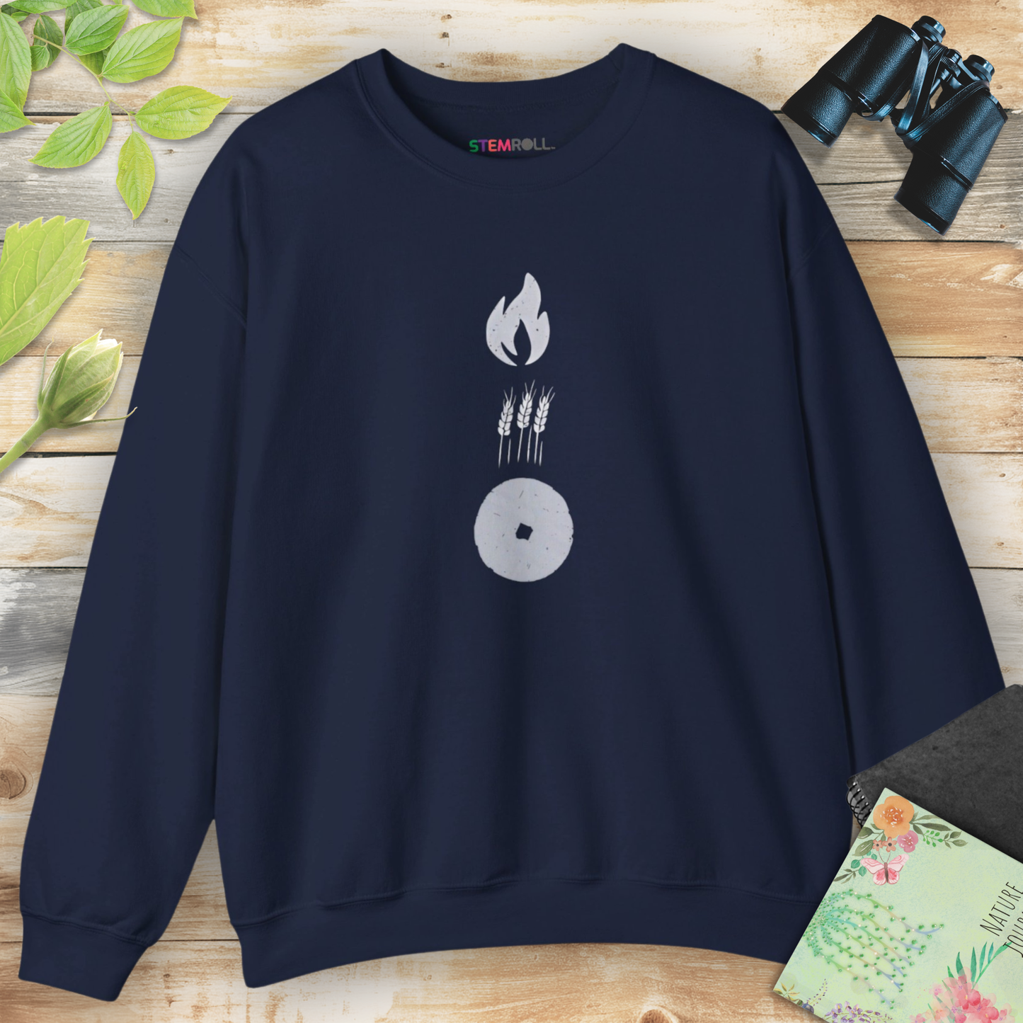 Foundations of Humanity: Fire, Farming, and the Wheel Sweatshirt