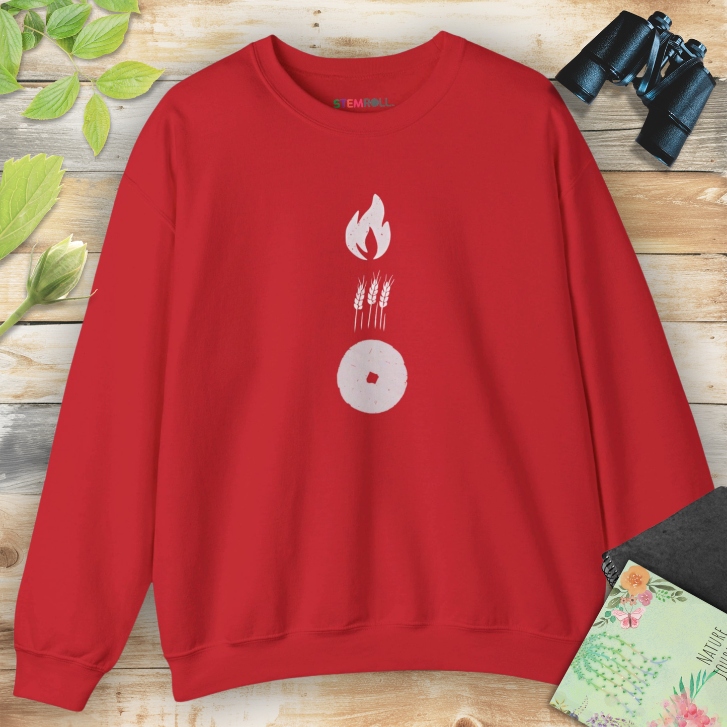 Foundations of Humanity: Fire, Farming, and the Wheel Sweatshirt
