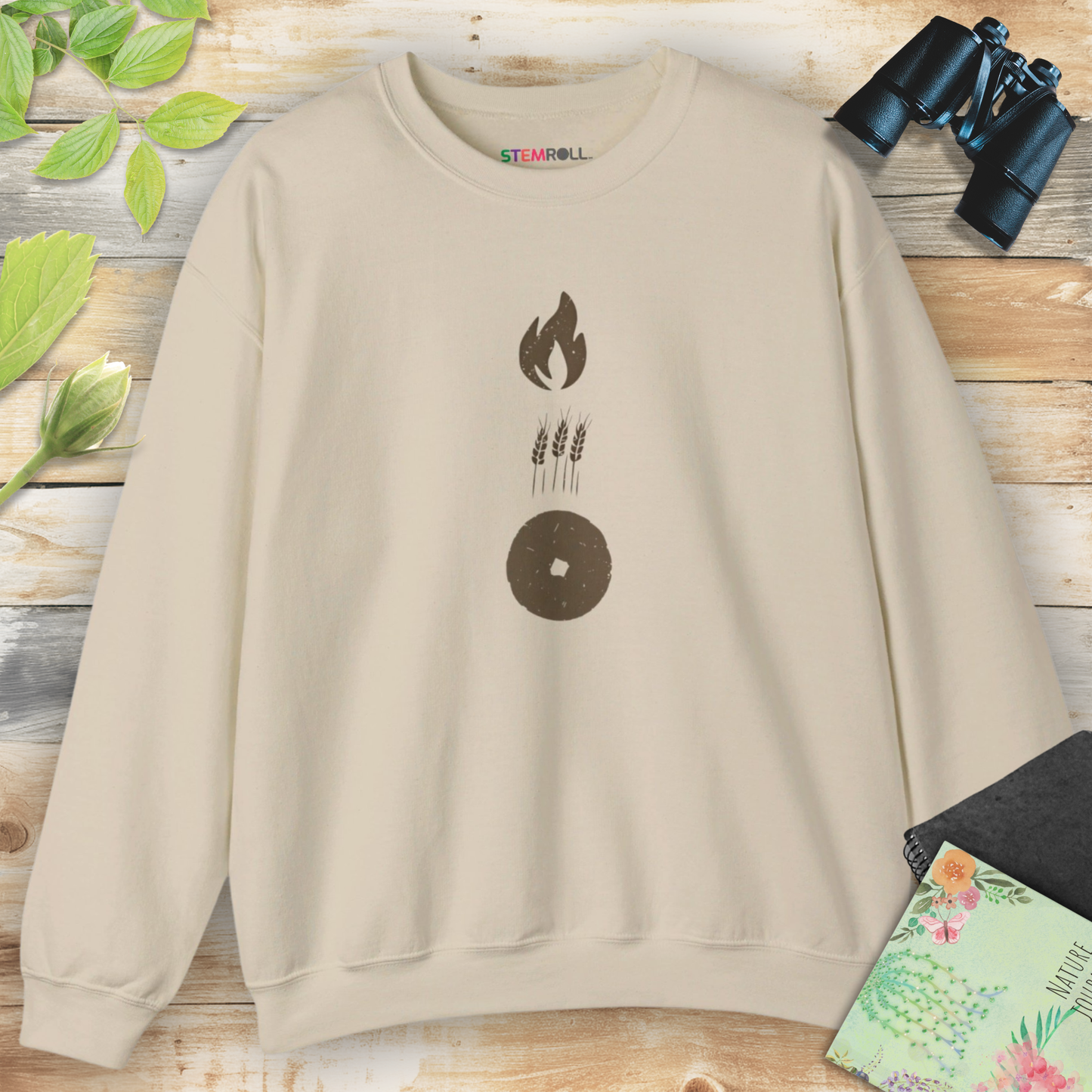 Foundations of Humanity: Fire, Farming, and the Wheel Sweatshirt