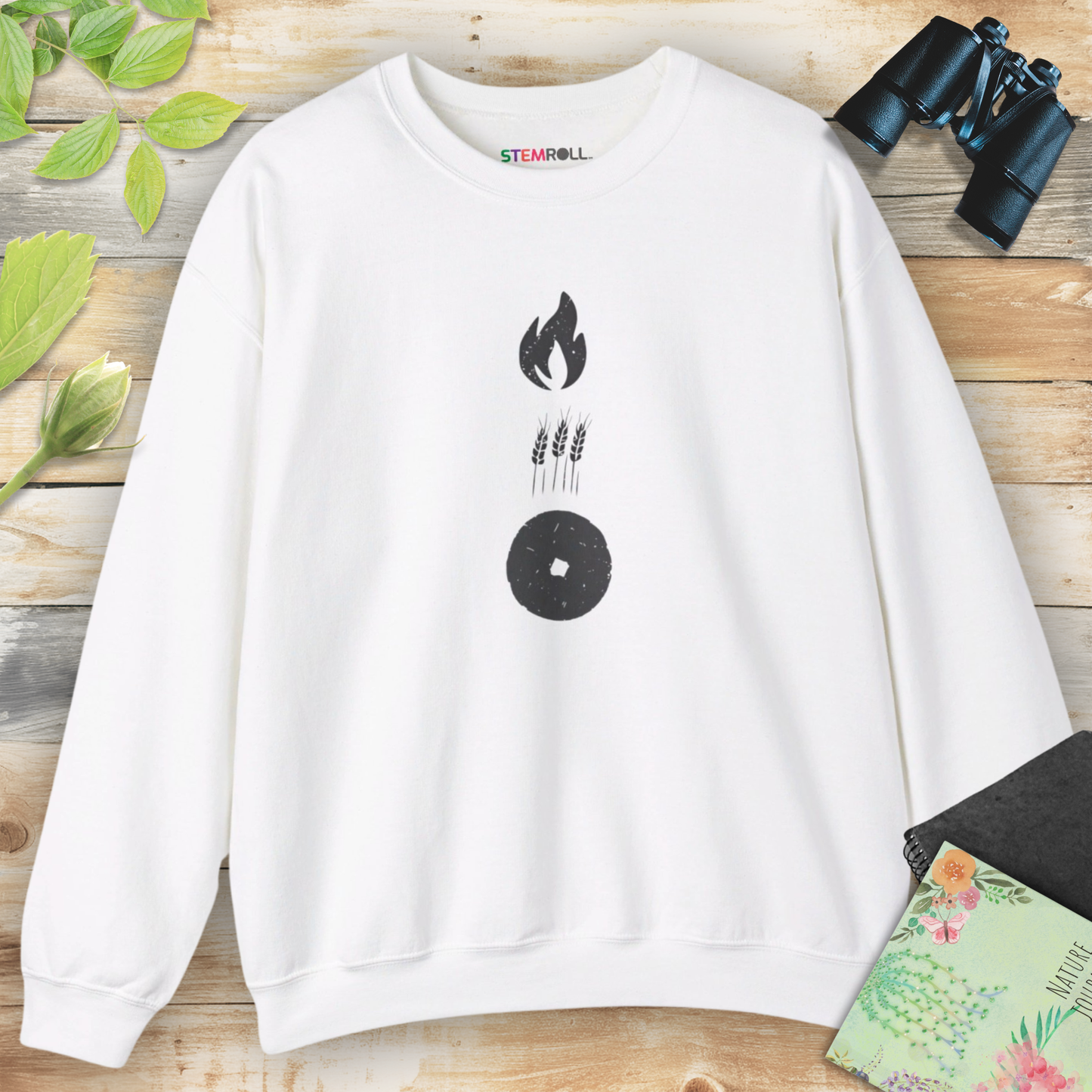 Foundations of Humanity: Fire, Farming, and the Wheel Sweatshirt
